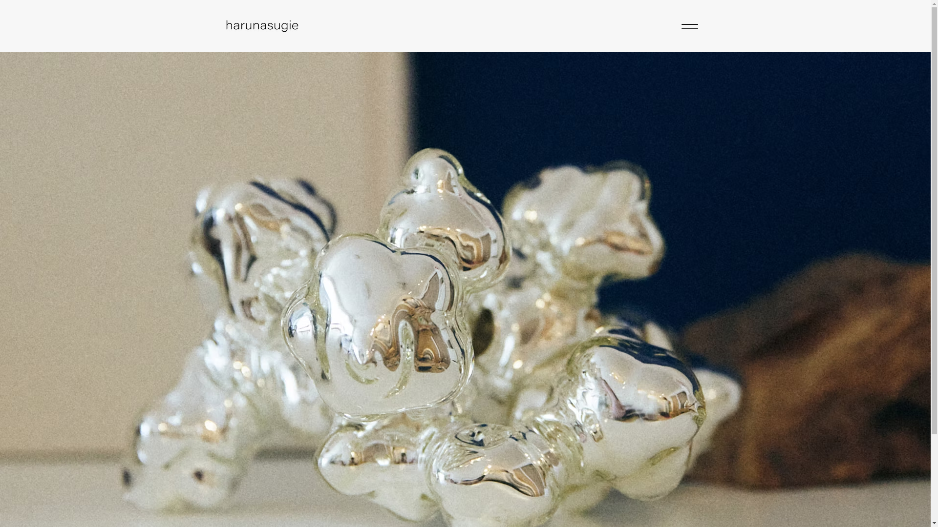 website screenshot of https://harunasugie.com/