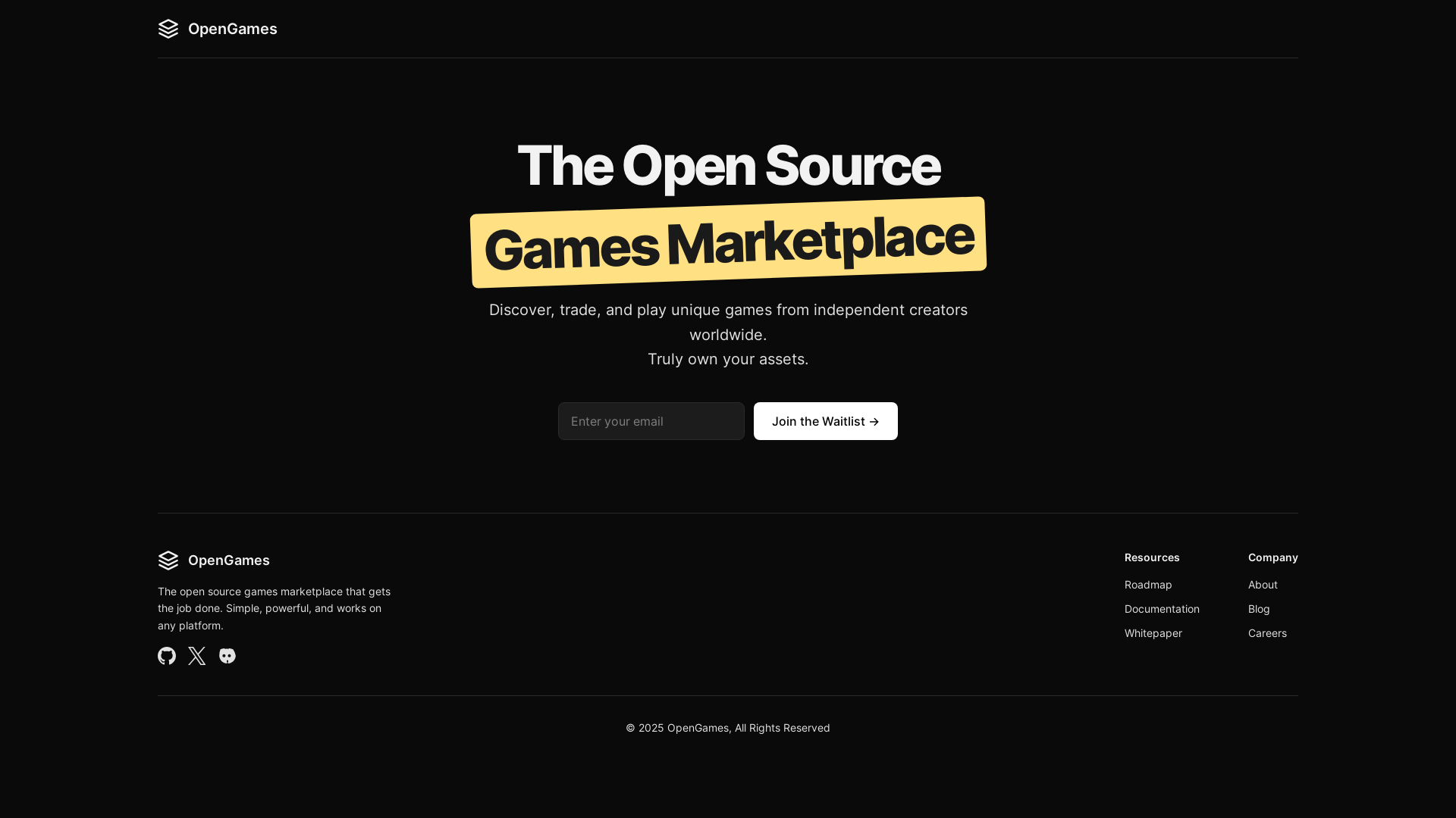 website screenshot of https://noplacegames.com/