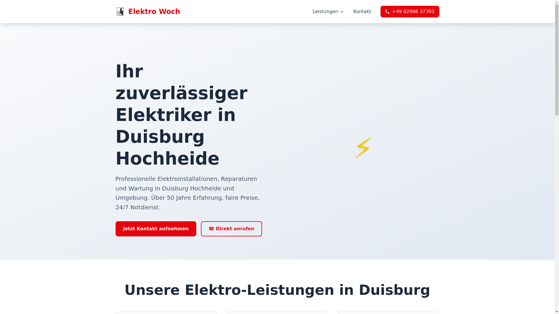 website screenshot of https://elektro-woch.pages.dev/