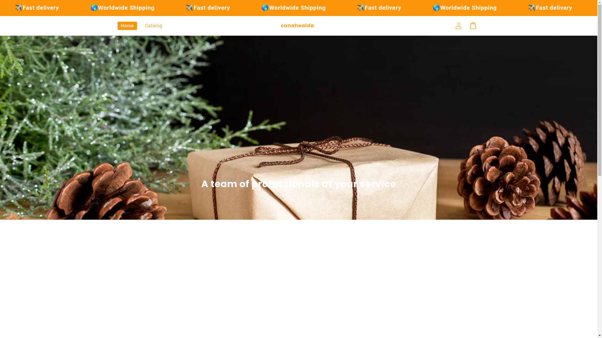 website screenshot of https://canahealdavip.com/