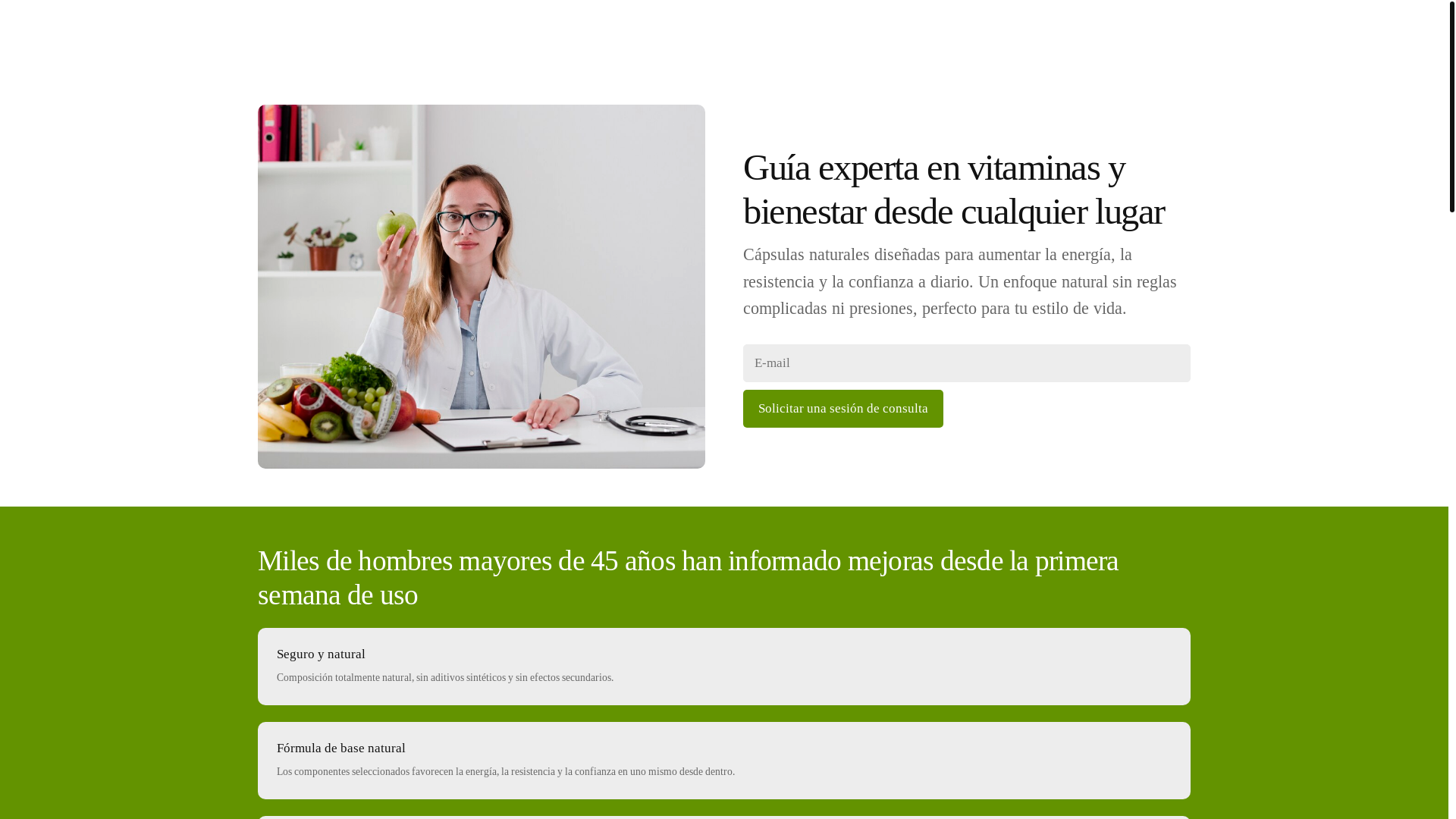 website screenshot of https://vitaconsultas.info/