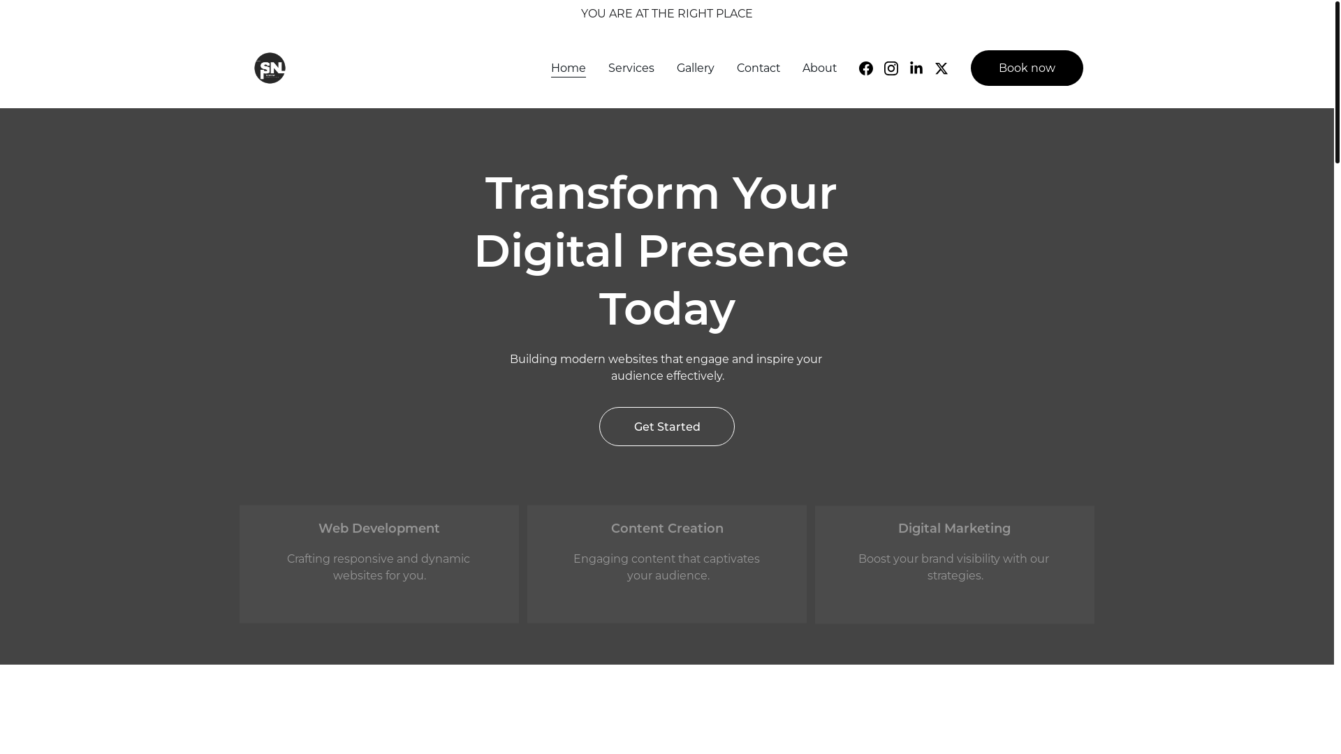 website screenshot of https://sitenest.online/