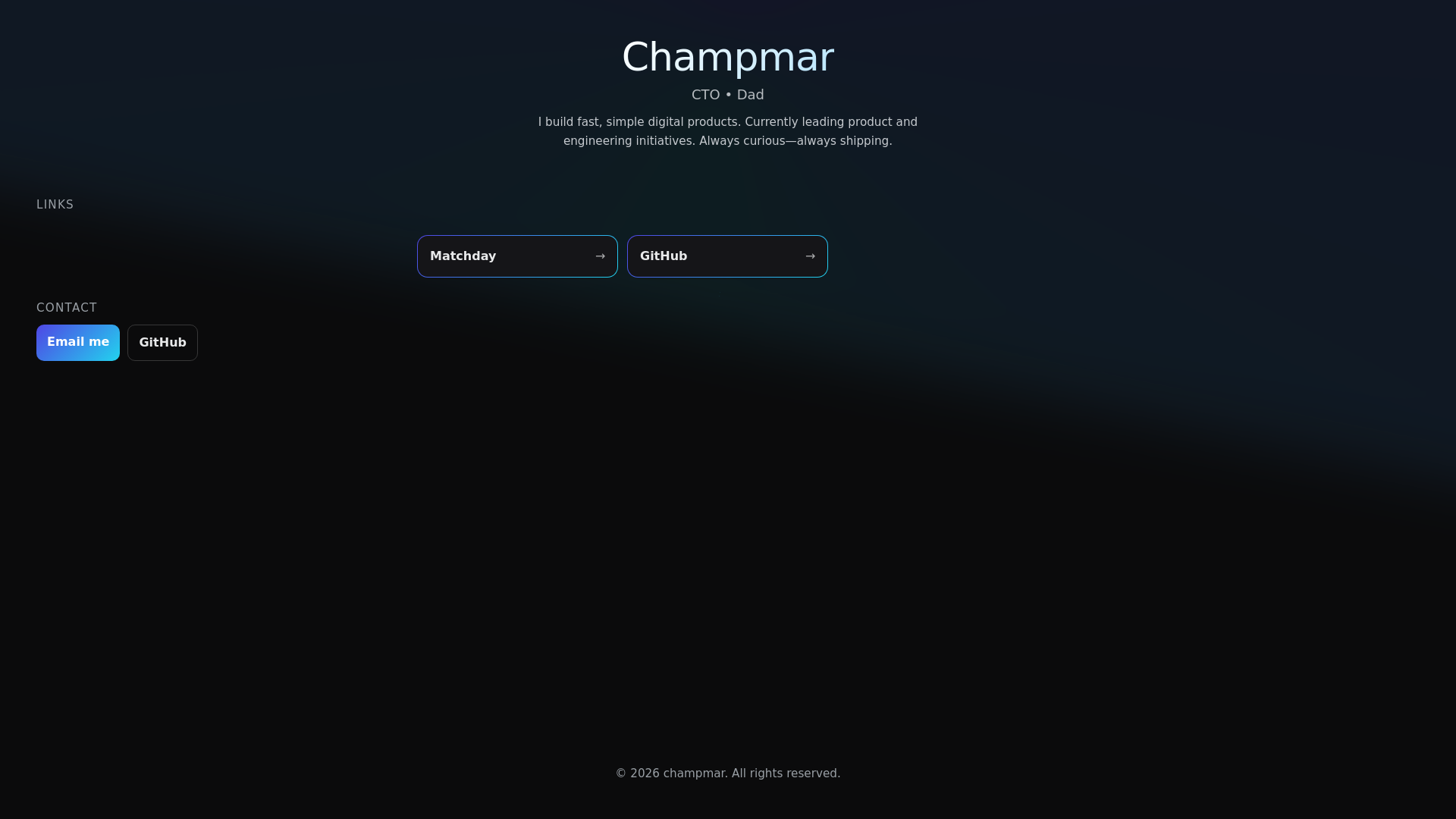 website screenshot of https://champmar-dev.pages.dev/