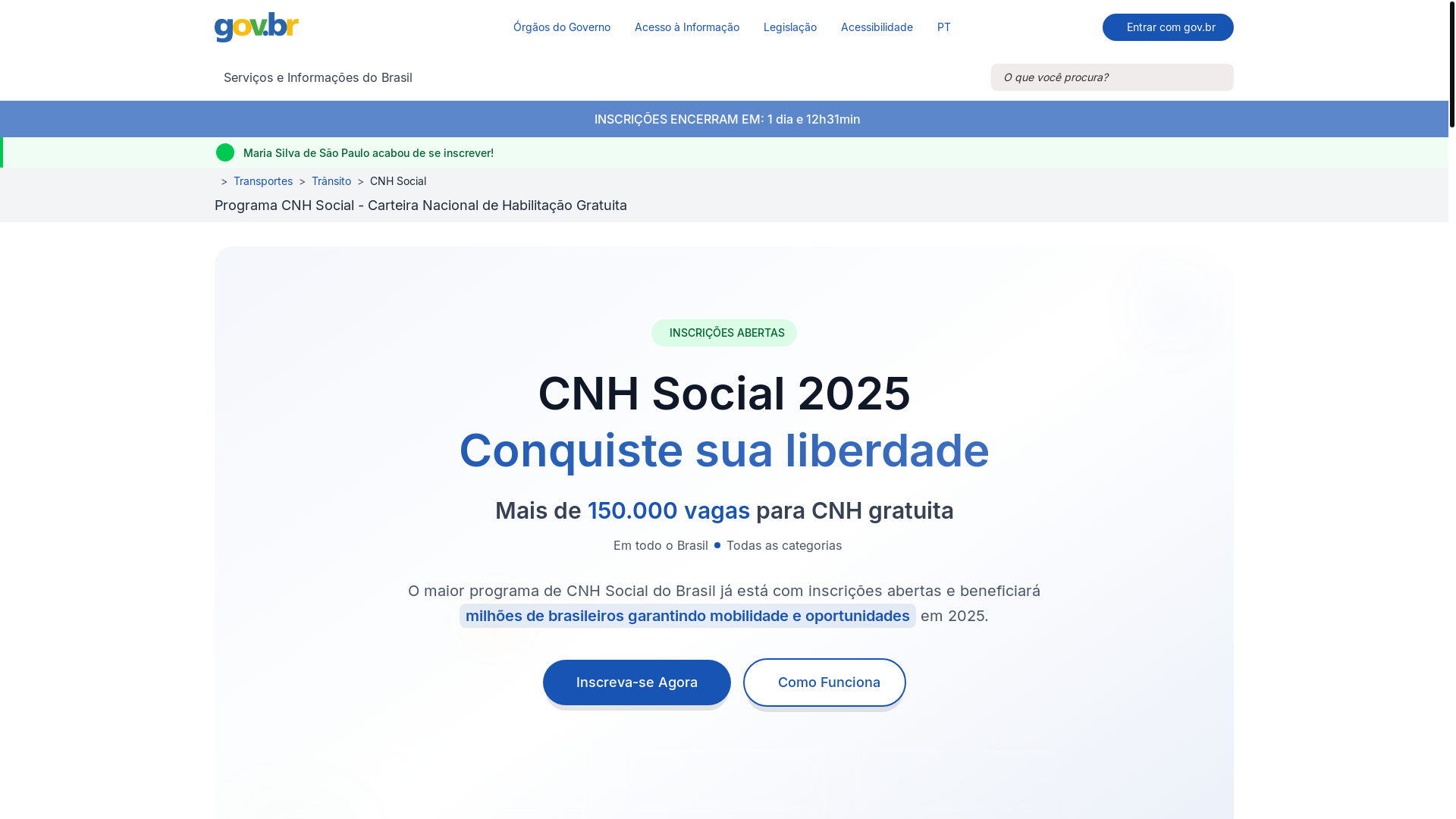 website screenshot of https://gov-cadastrounico.site/