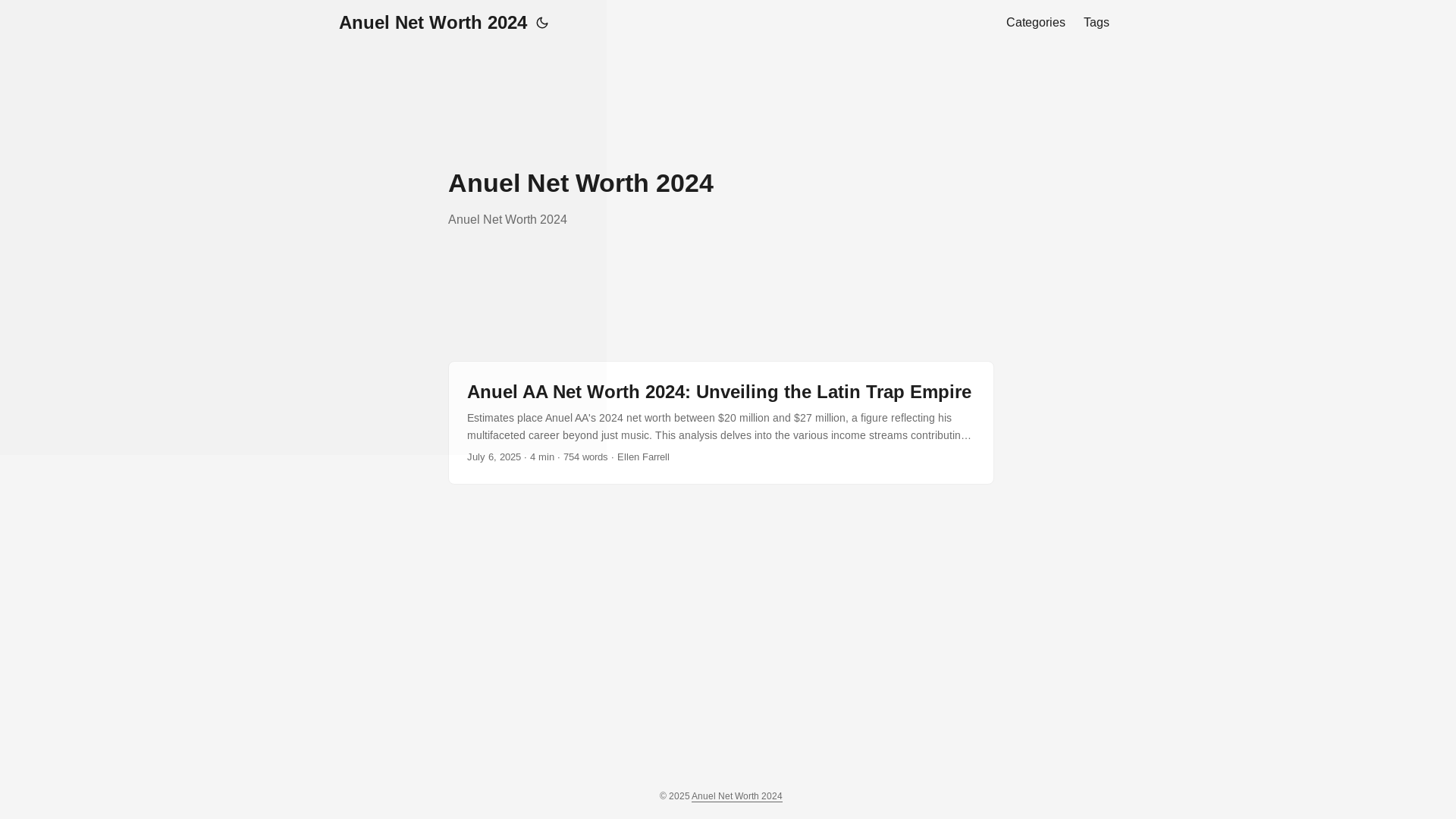 website screenshot of https://anuel-net-worth-2024.pages.dev/