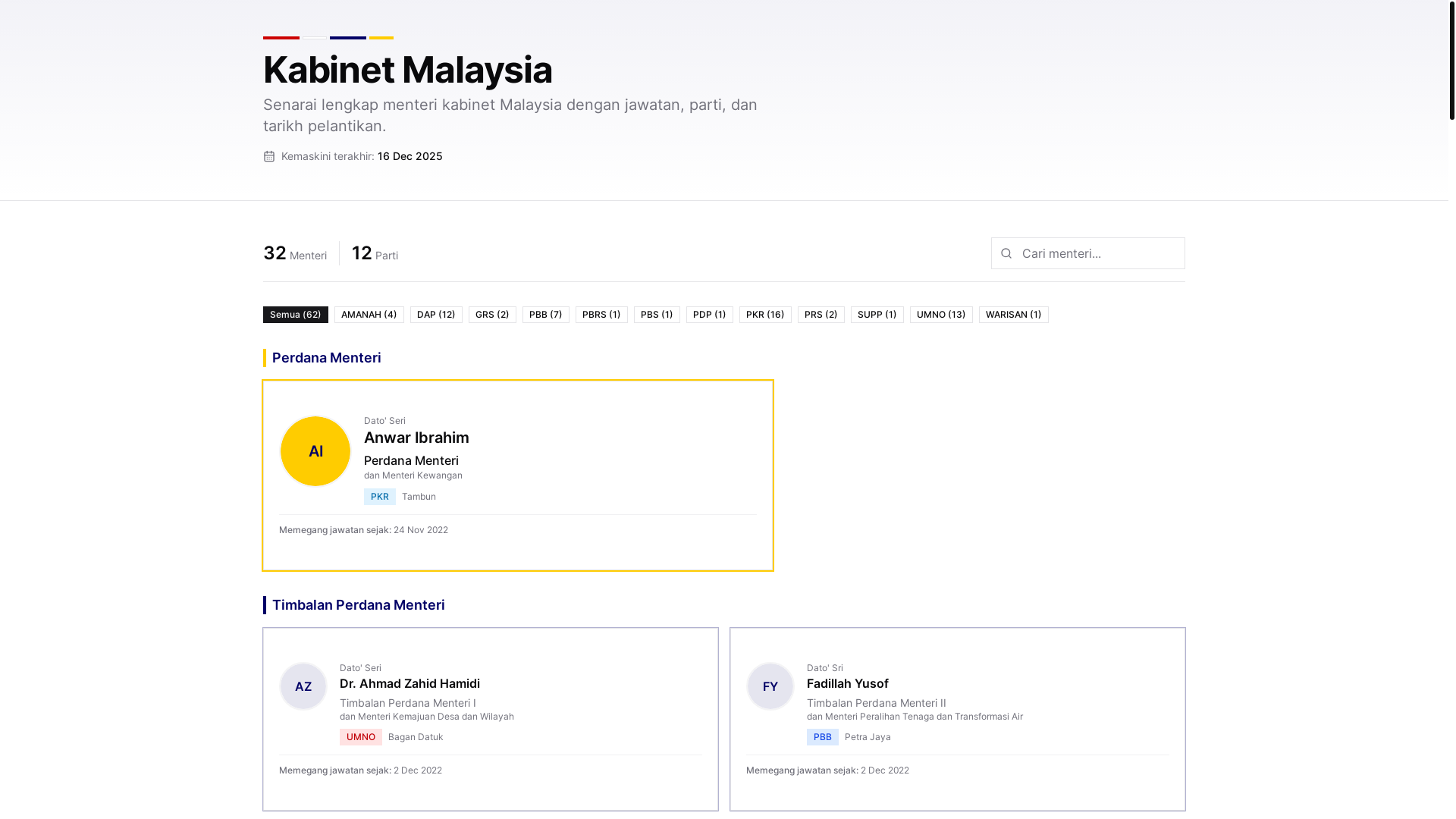 website screenshot of https://malaysiacabinet.com/