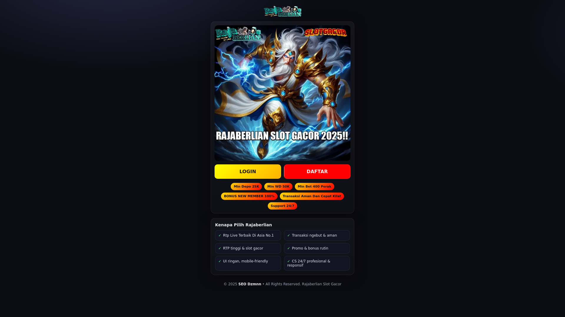 website screenshot of https://rajaberlian-kali-inipasti-gacor.pages.dev/