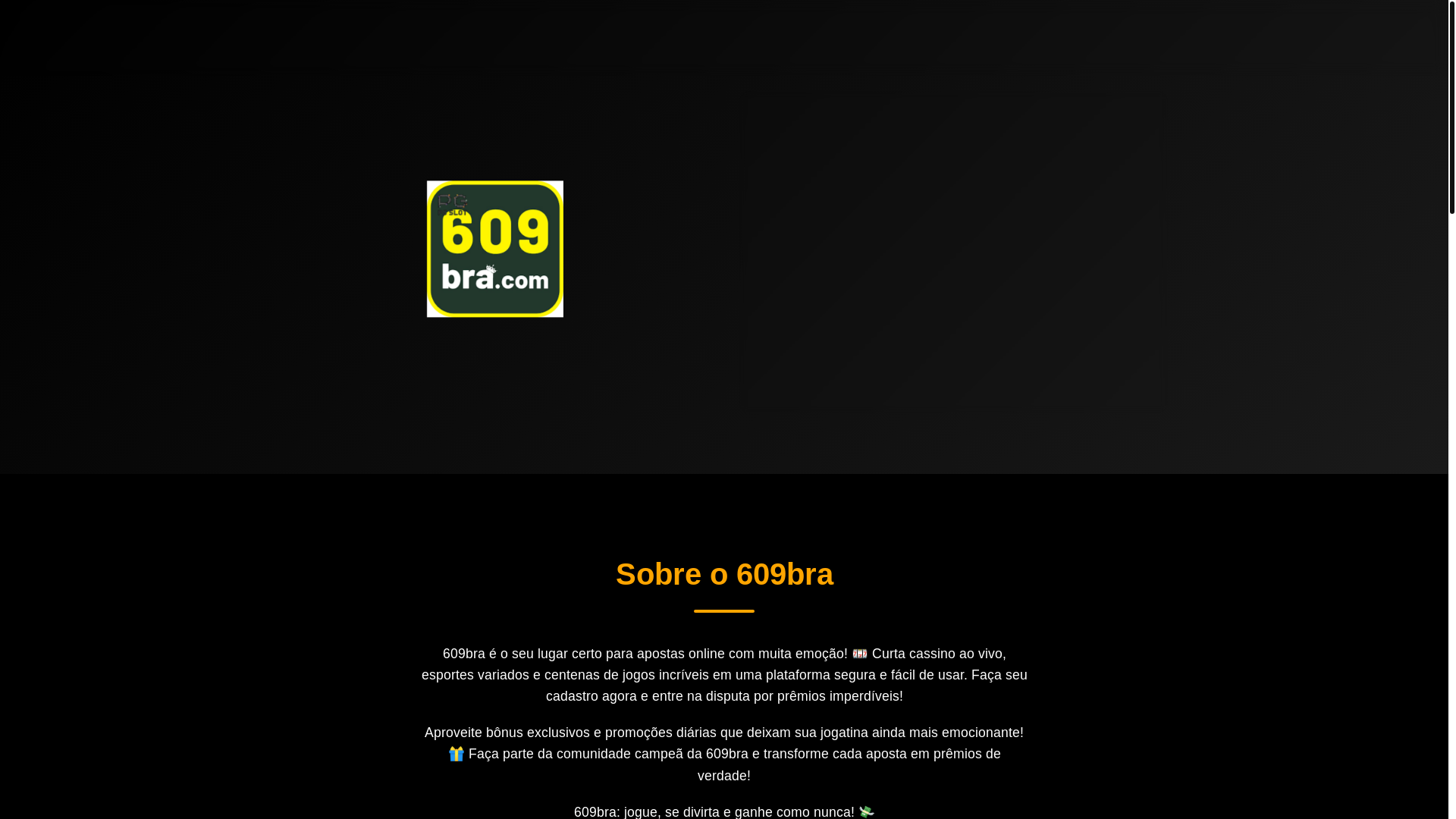 website screenshot of https://609bragame.com/