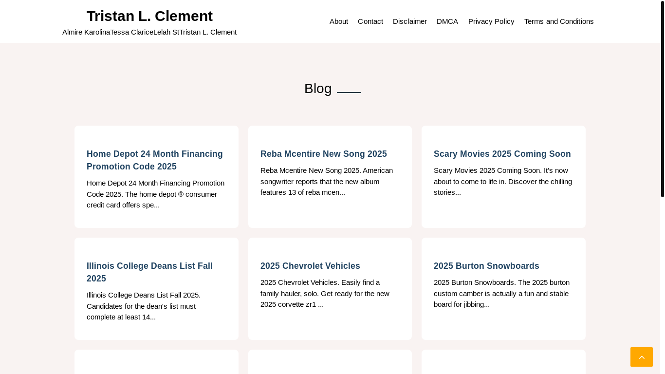 website screenshot of https://tristanclementl.pages.dev/
