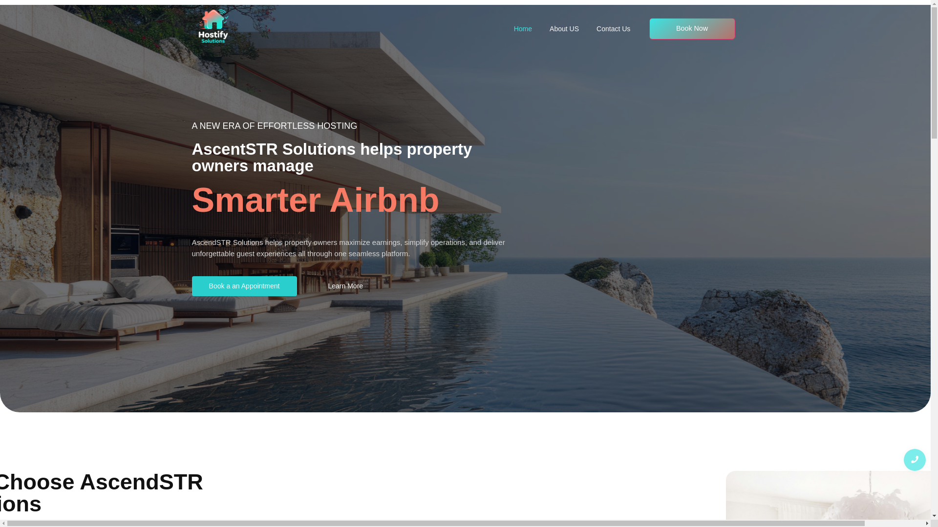 website screenshot of https://ascendstr.com/