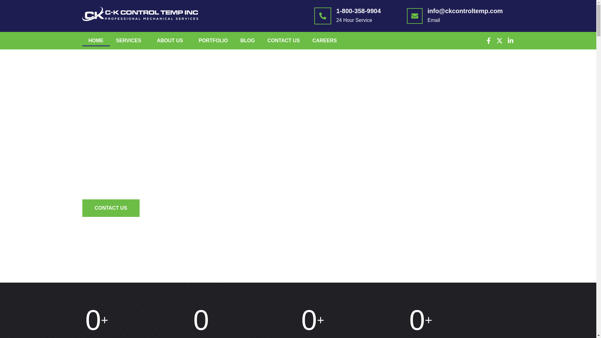 website screenshot of https://www.ckcontroltemp.com/