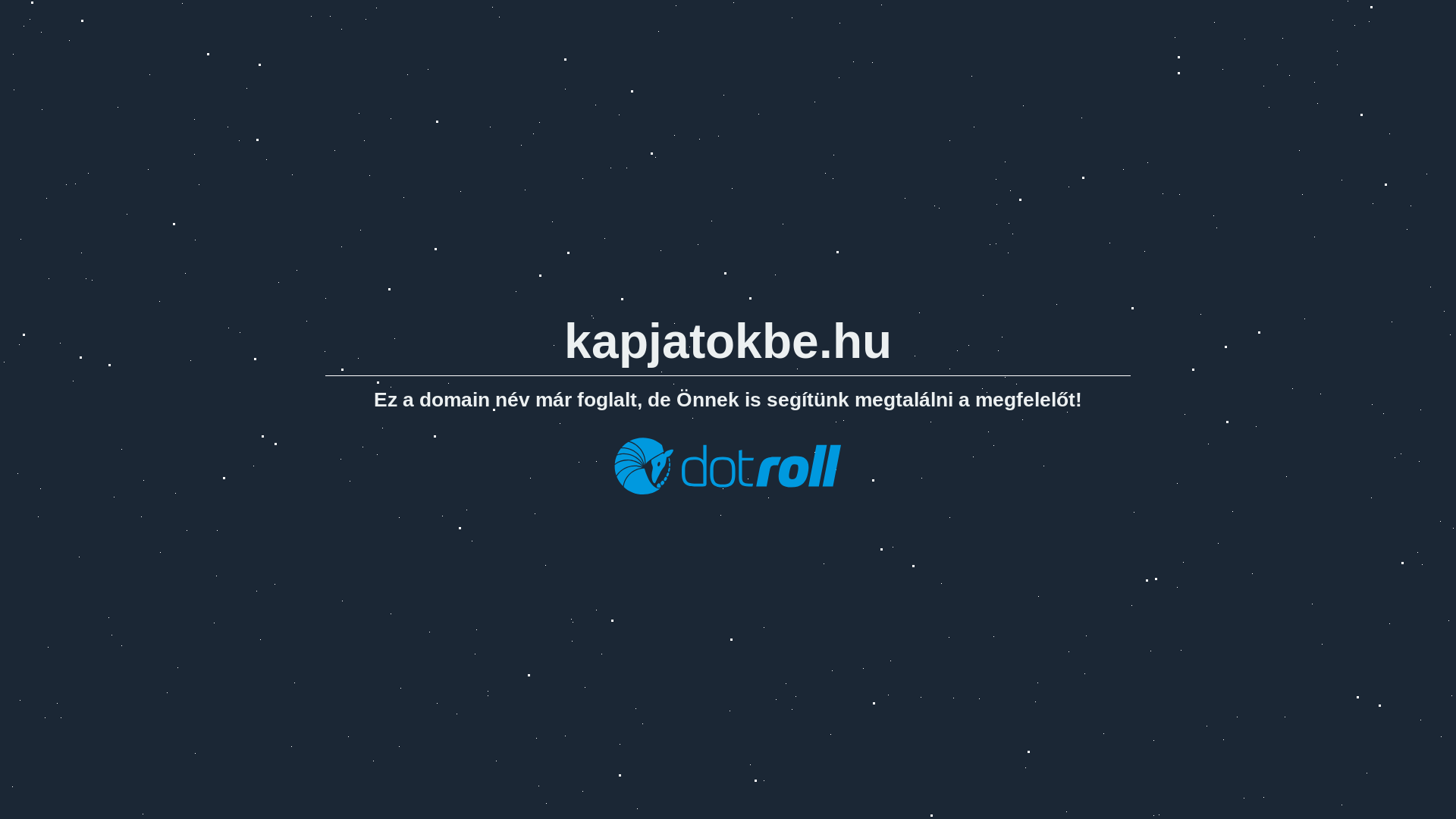 website screenshot of https://kapjatokbe.hu/
