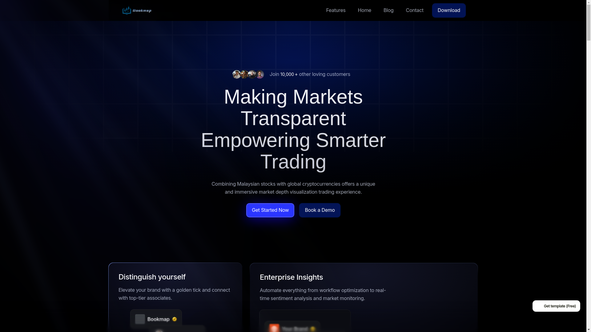 website screenshot of https://malaysia-bookmap.com/