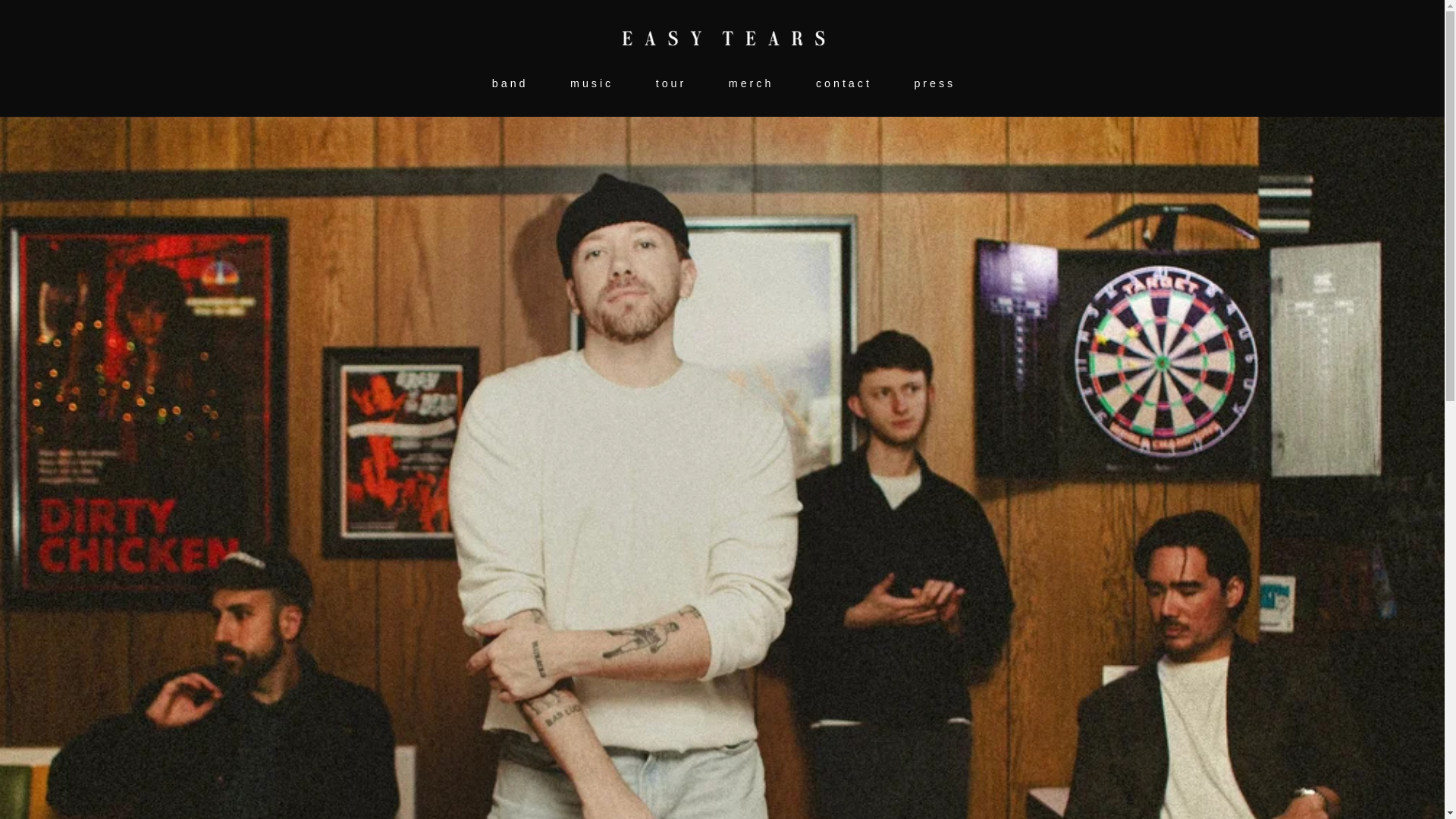 website screenshot of https://easytears.co.uk/