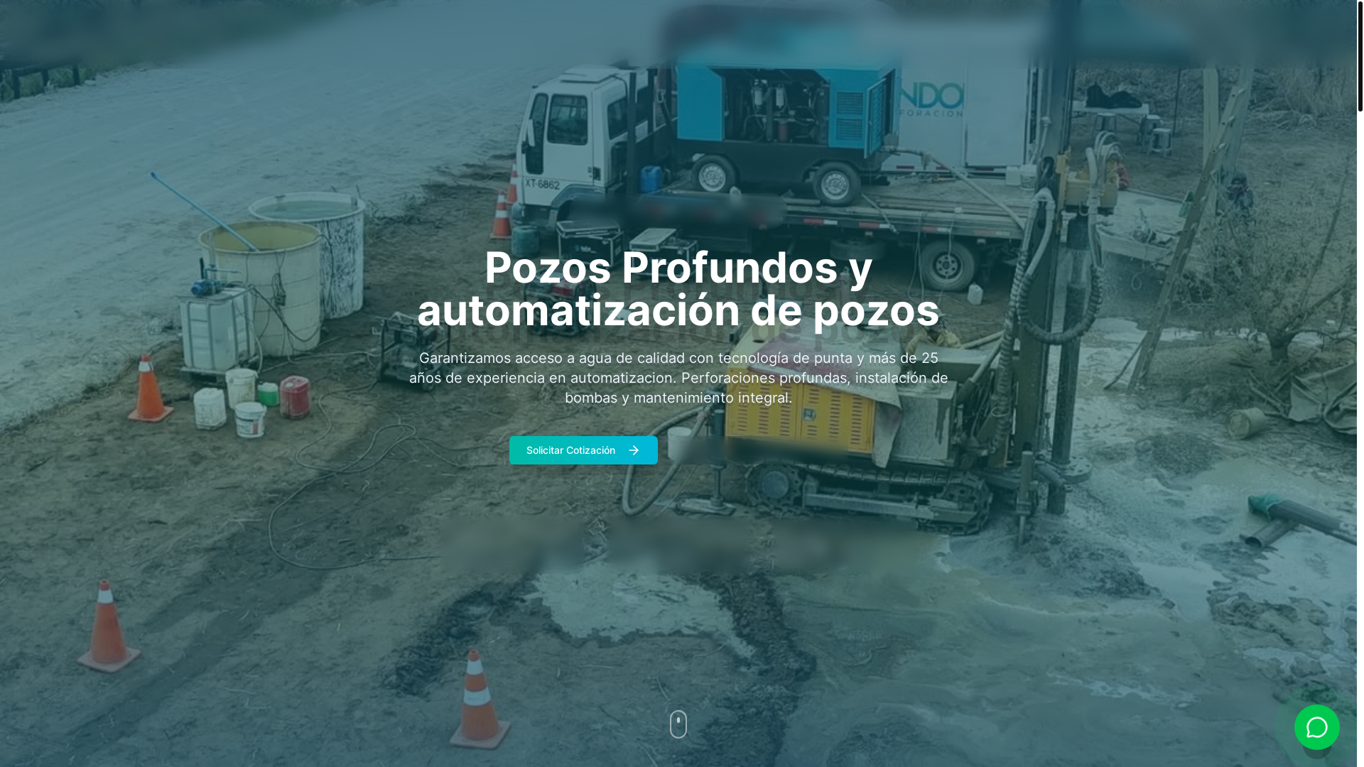 website screenshot of https://lindorperforacioness.cl/