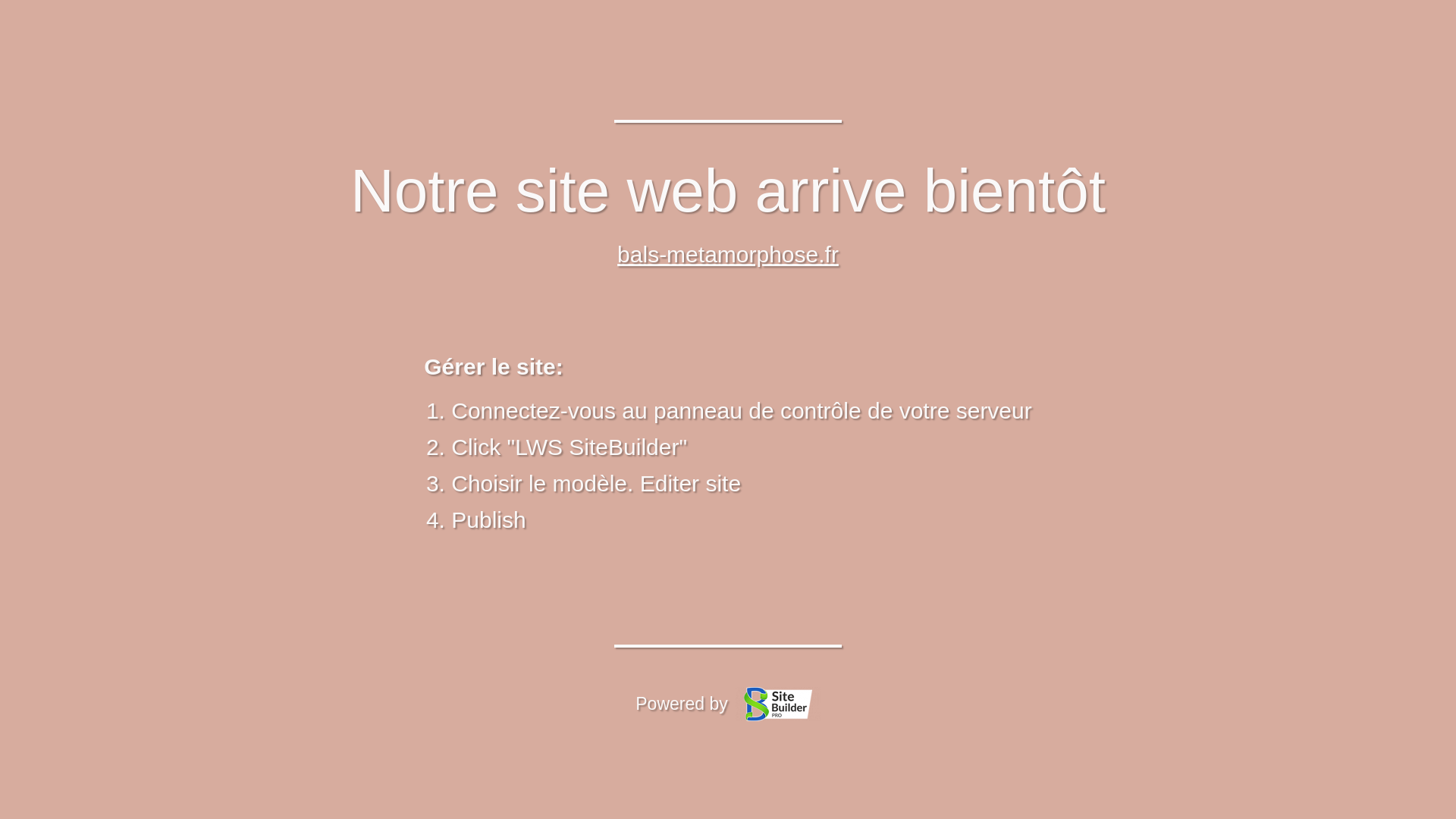 website screenshot of https://bals-metamorphose.fr/