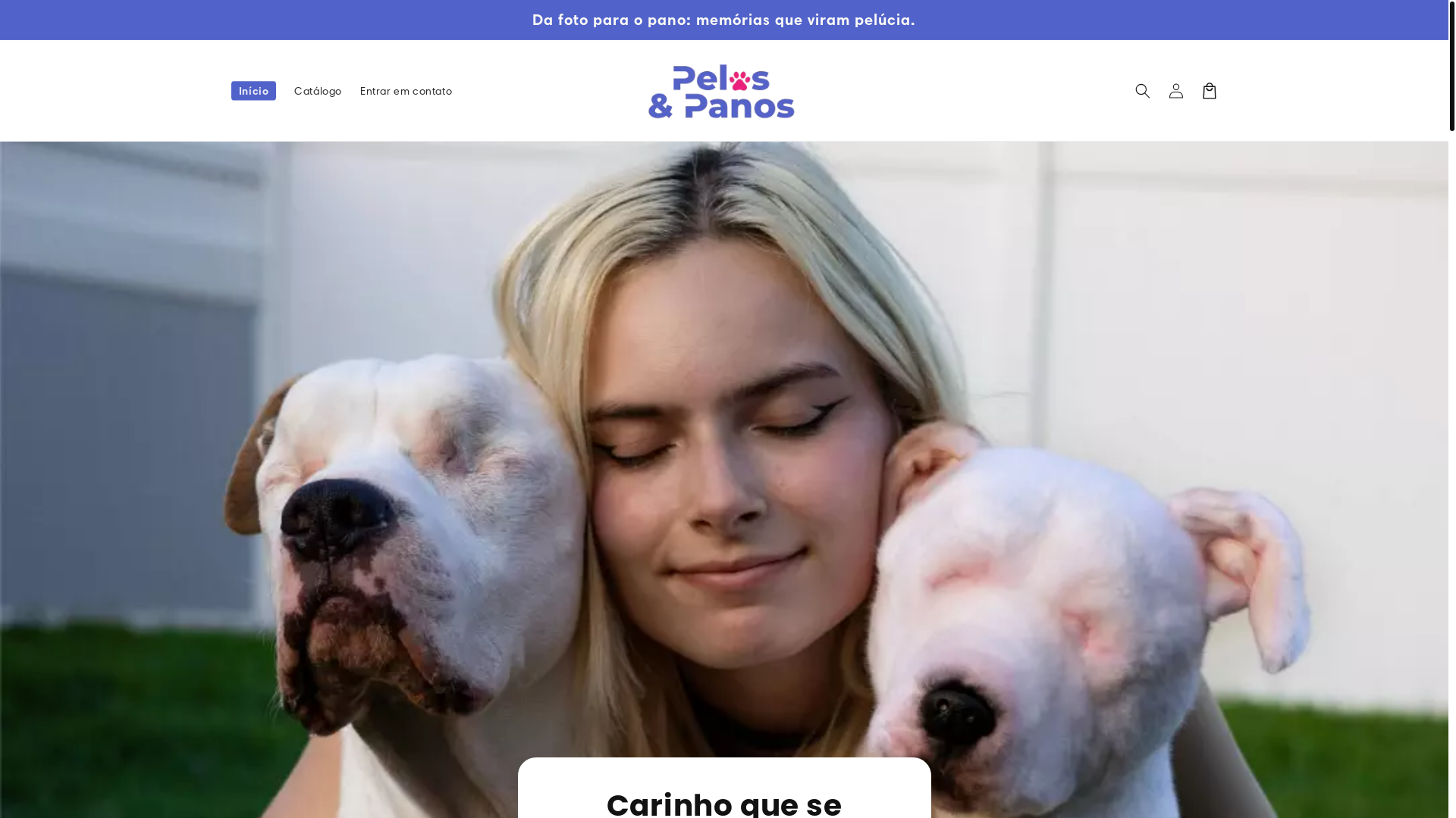website screenshot of https://pelosepanos.com/