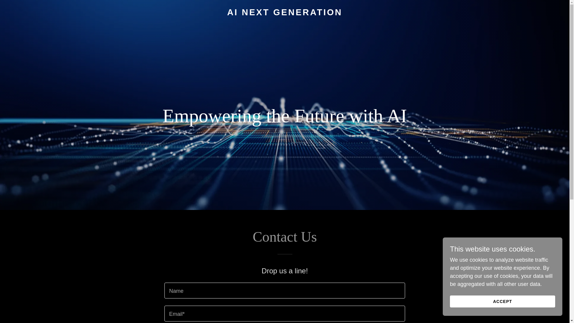 website screenshot of https://ainxg.com/