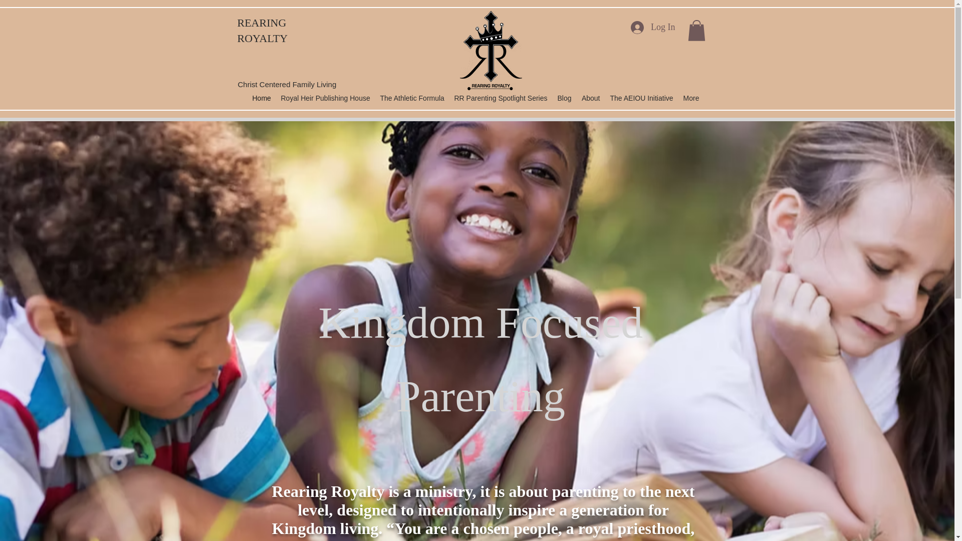 website screenshot of https://royalheirbooks.com/