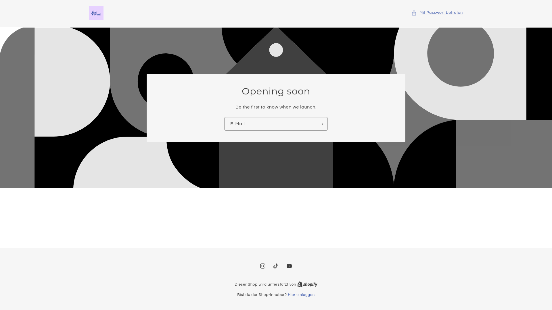 website screenshot of https://huereveal.com/