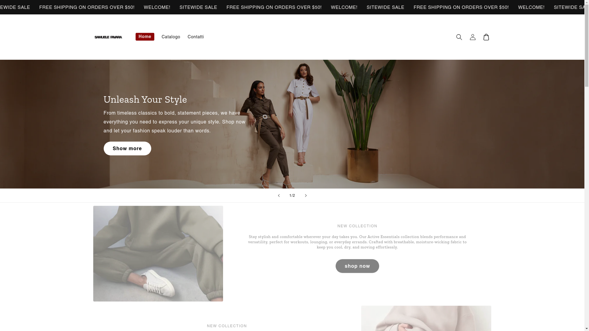 website screenshot of https://samuelefavara.com/