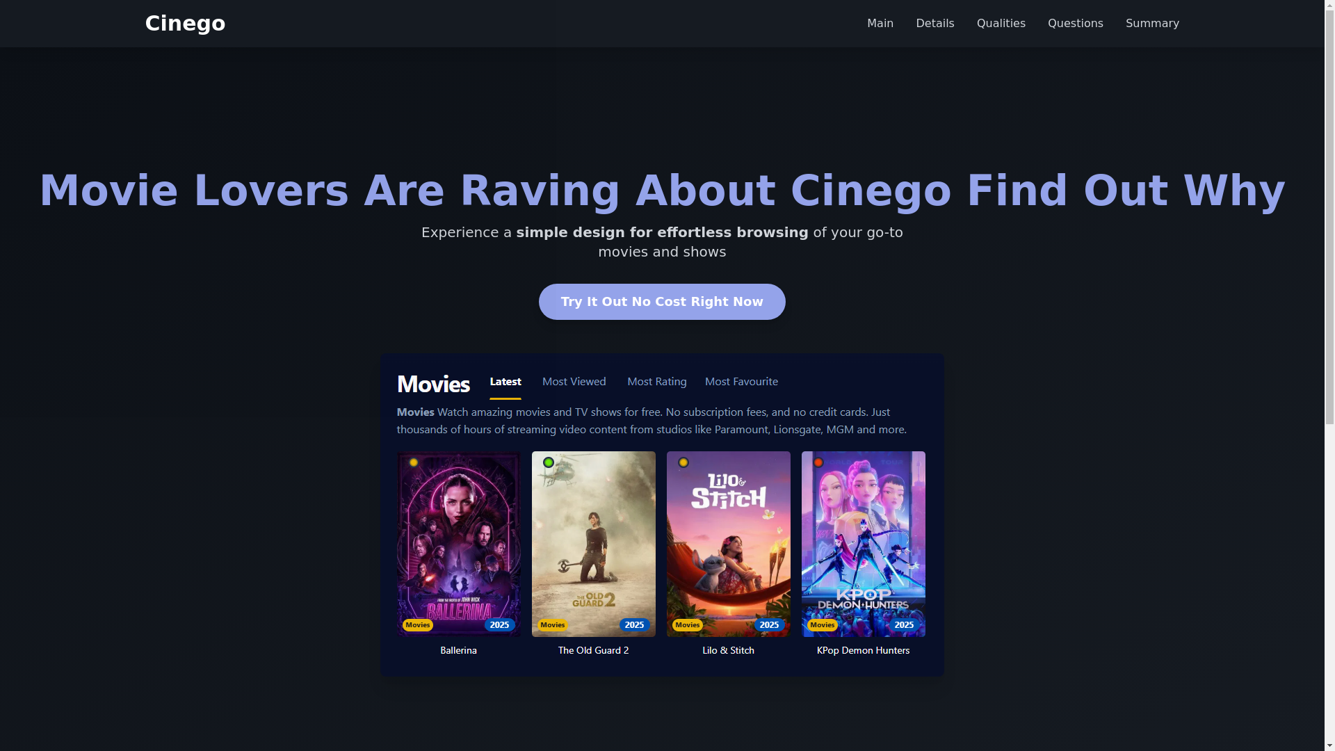 website screenshot of https://cinego-c9eq-39m.pages.dev/