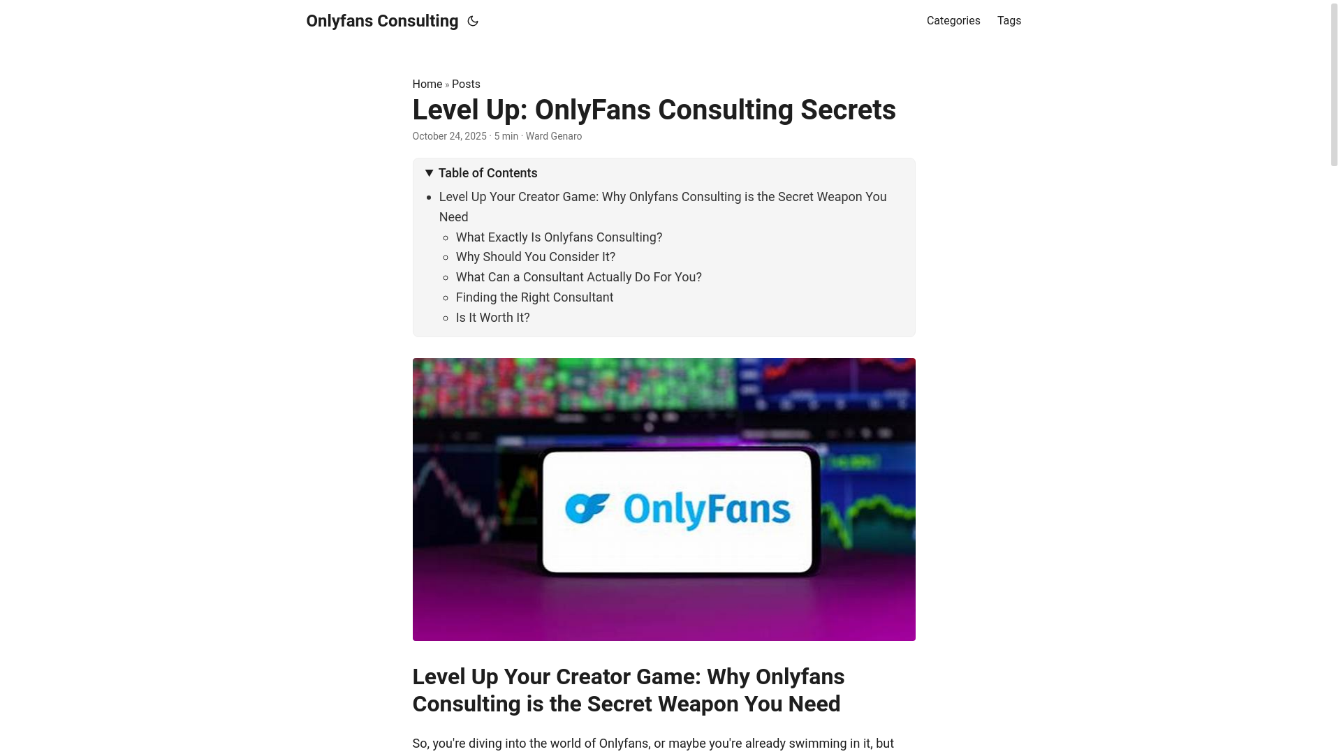 website screenshot of https://onlyfans-consulting.pages.dev/