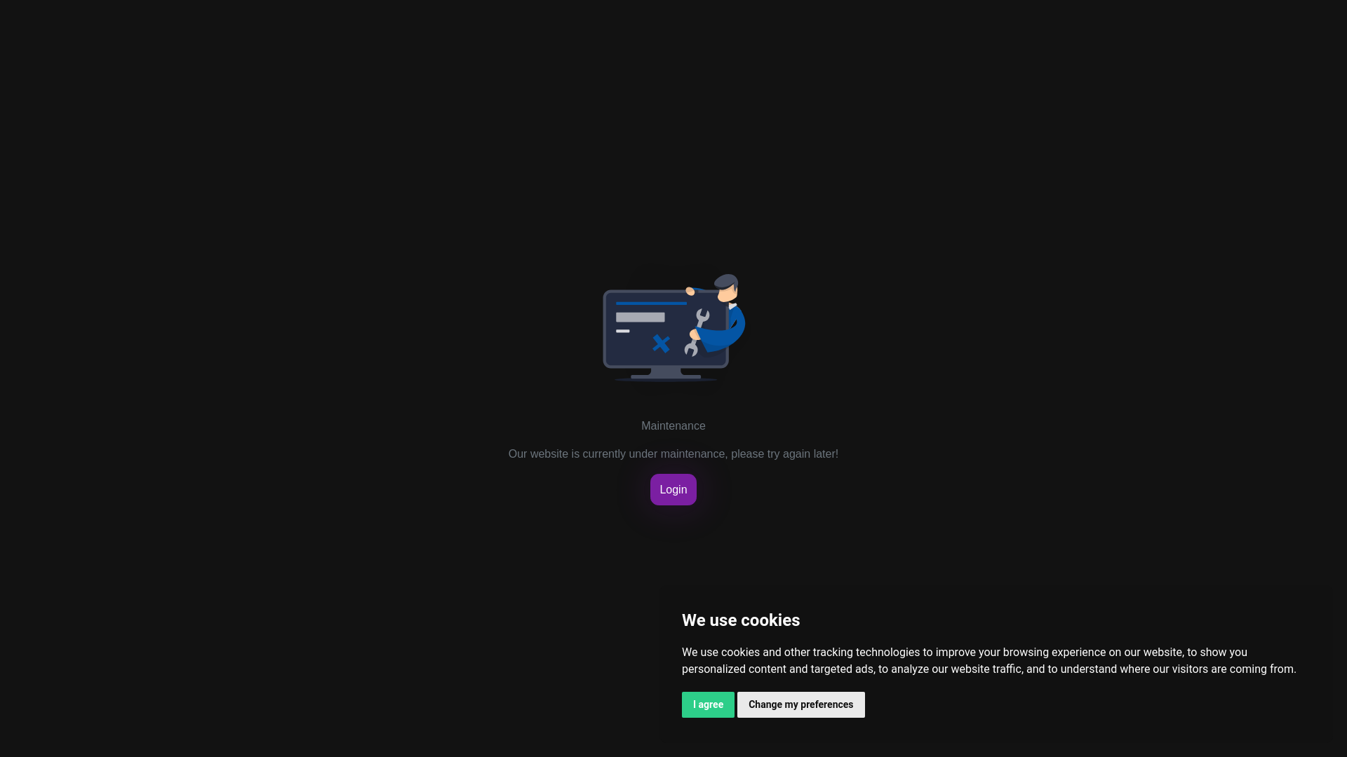 website screenshot of https://planetmc.nl/