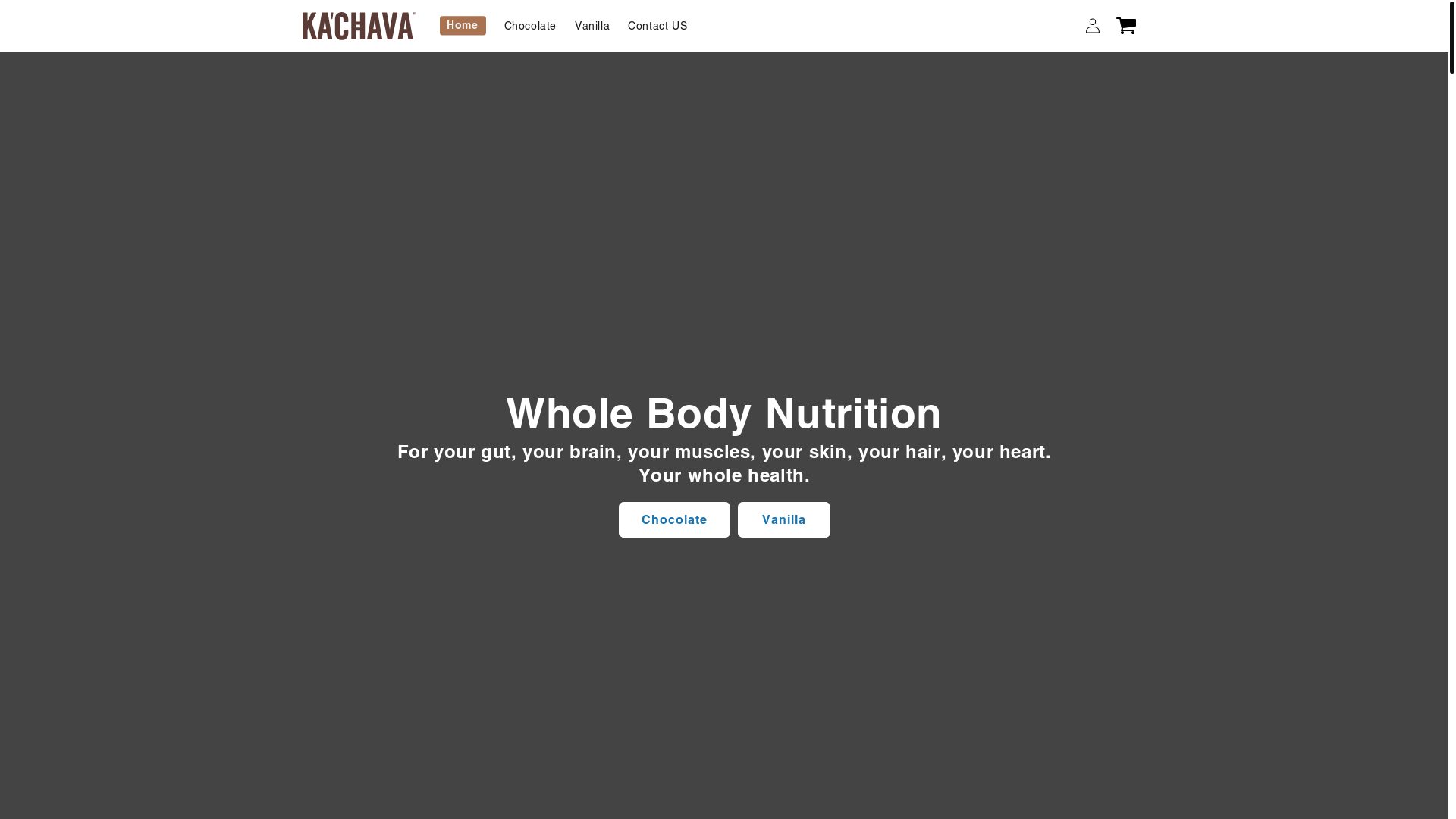 website screenshot of https://kachavaus.site/