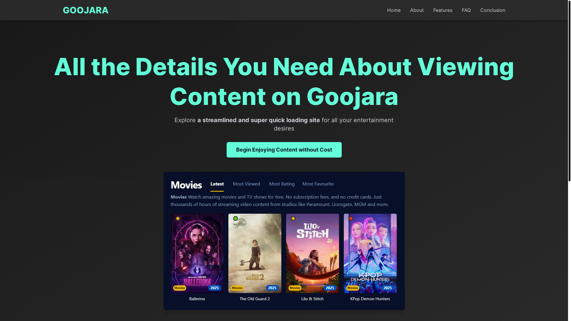 website screenshot of https://goojara-r8oo.pages.dev/