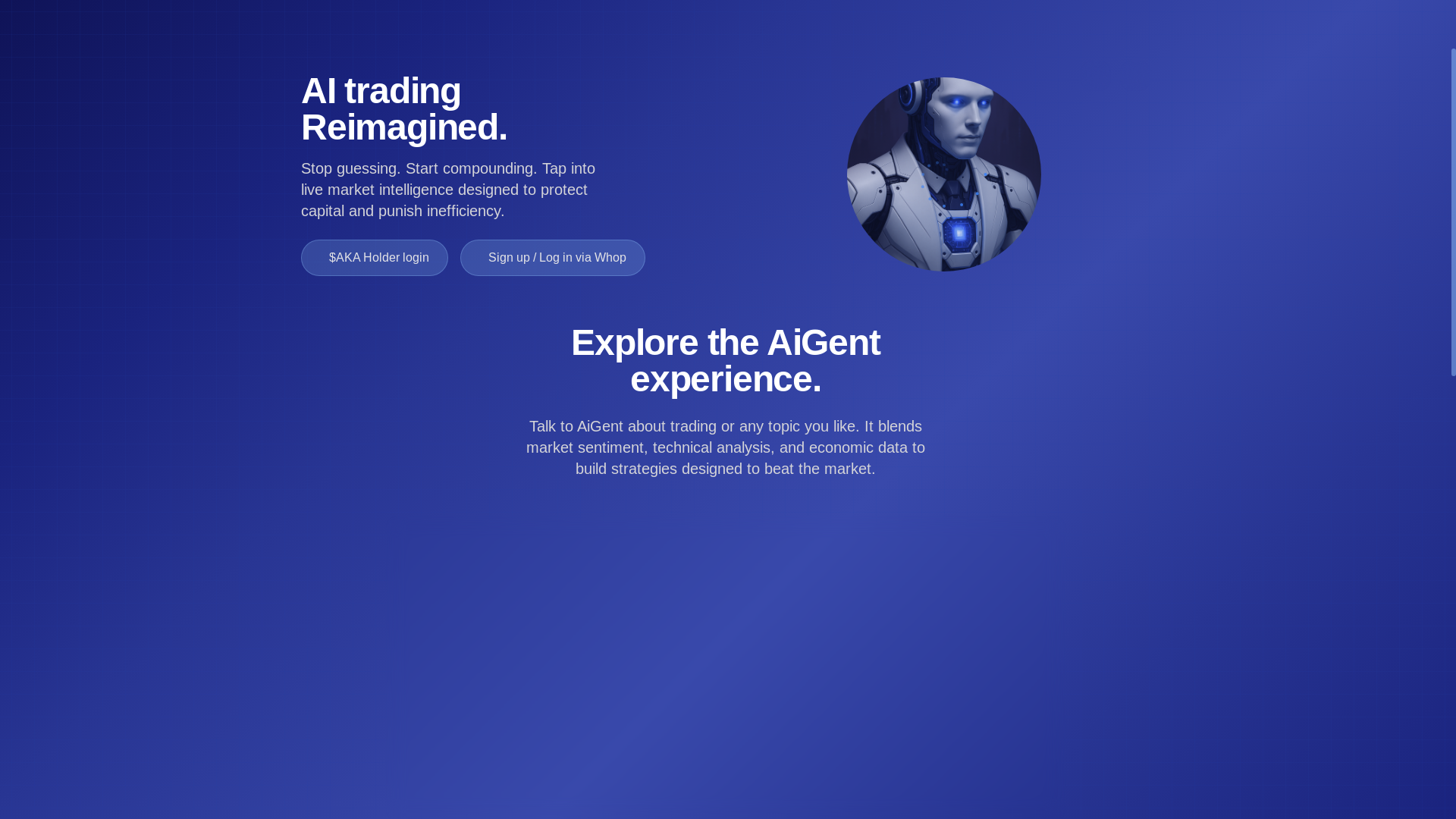 website screenshot of https://dynamicaigent.com/