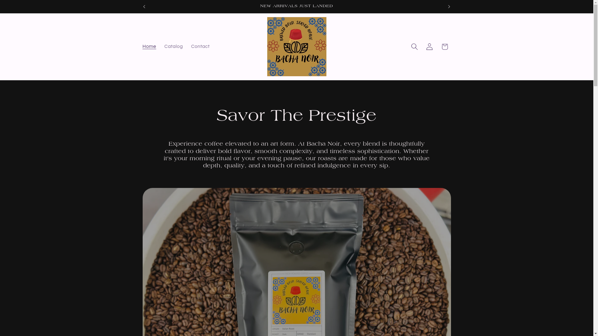 website screenshot of https://bachanoir.com/