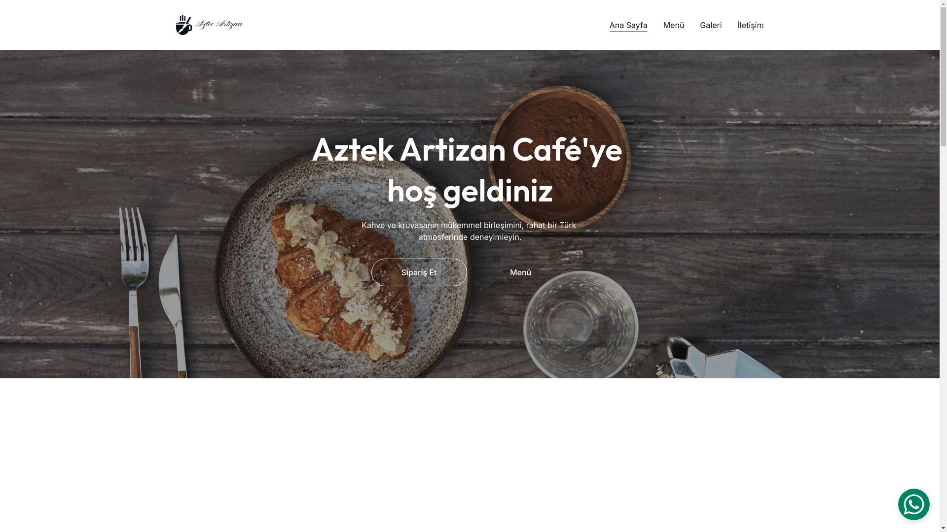website screenshot of https://aztecartizan.store/