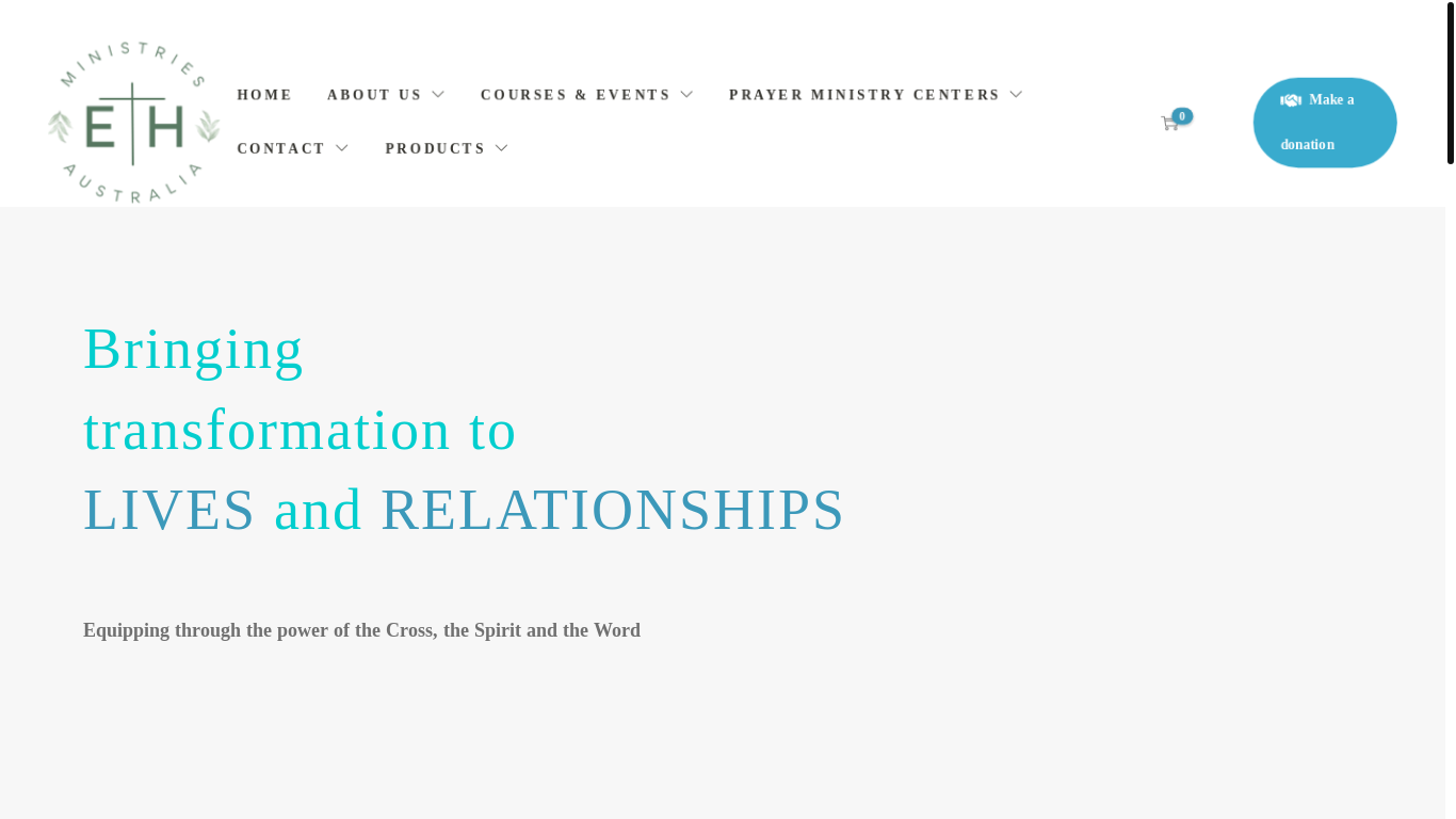 website screenshot of https://elijahhouse.com.au/