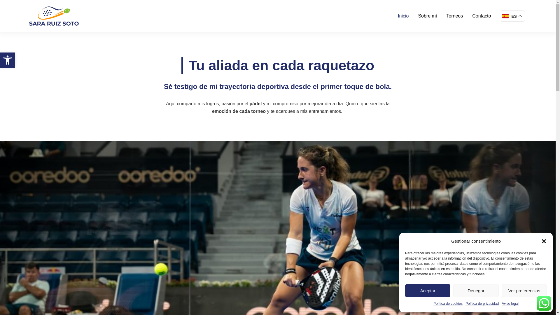 website screenshot of https://sararuizsoto.es/