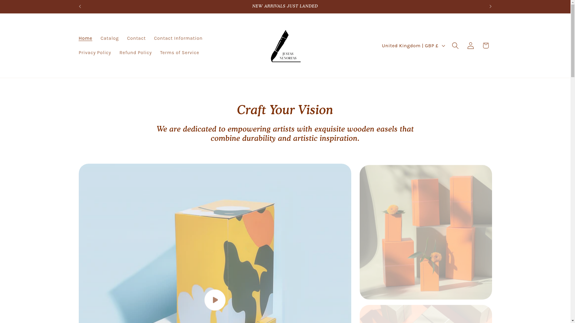 website screenshot of https://justasnenortas.store/