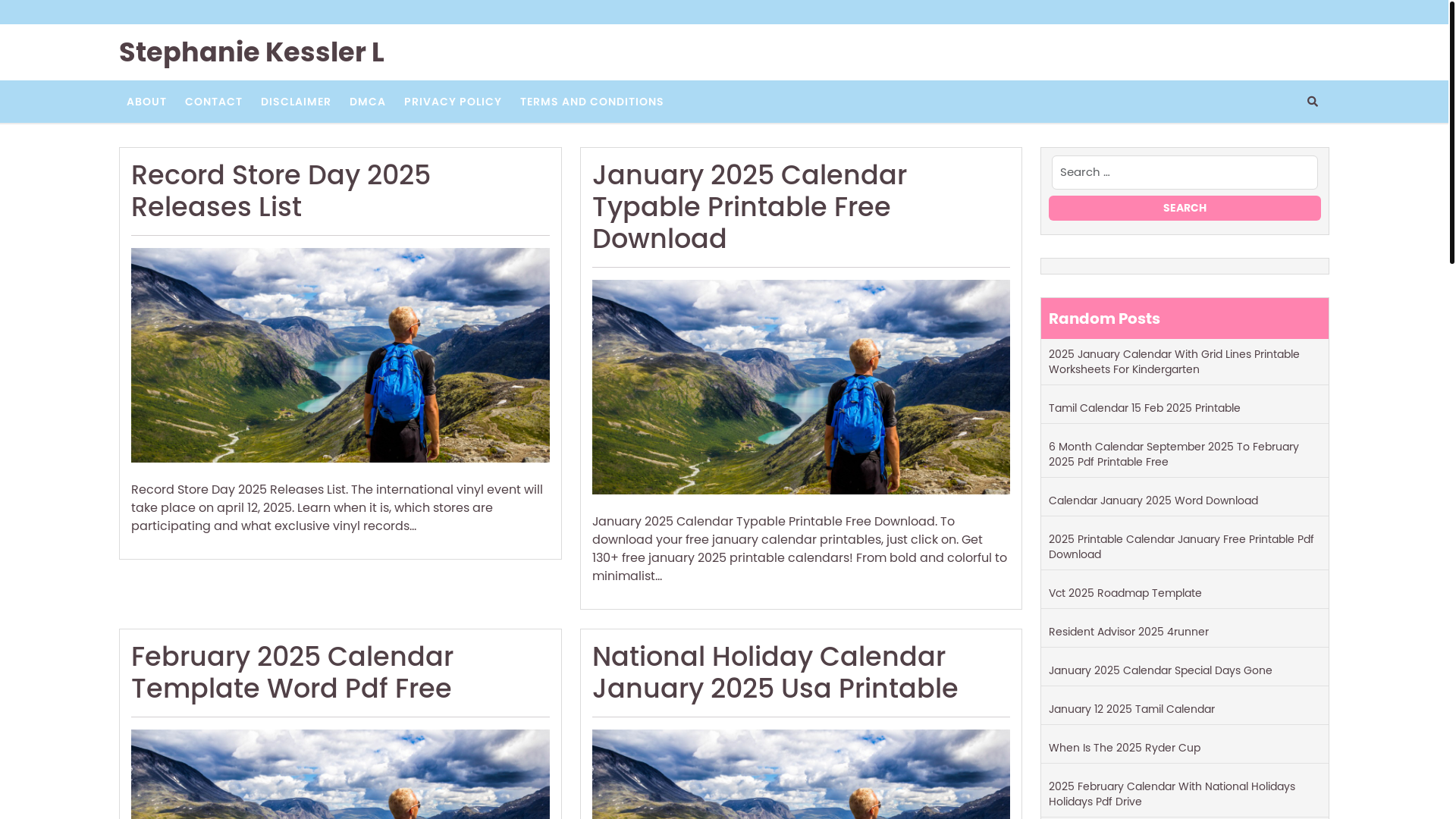 website screenshot of https://stephaniekesslerl.pages.dev/