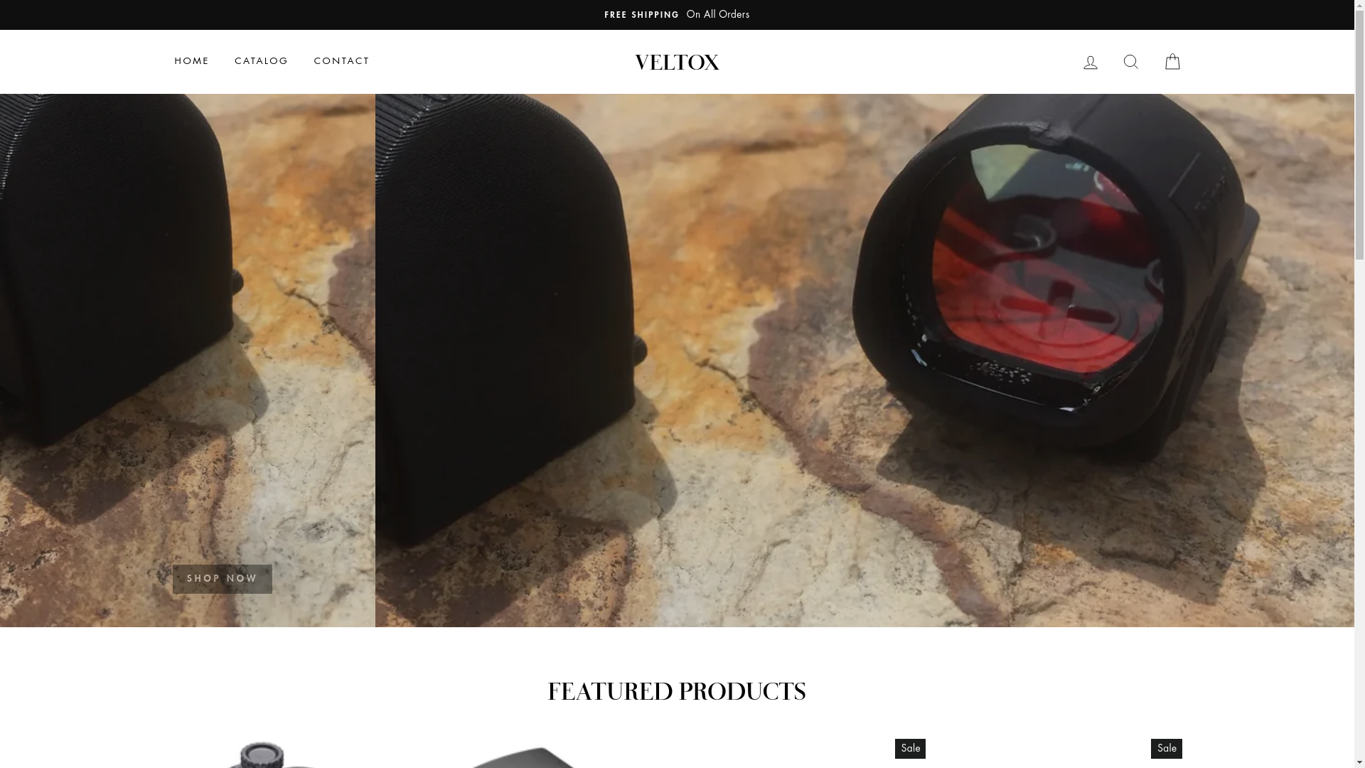 website screenshot of https://veltox.shop/