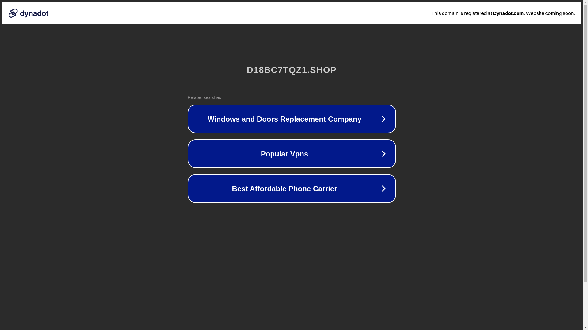 website screenshot of https://d18bc7tqz1.shop/
