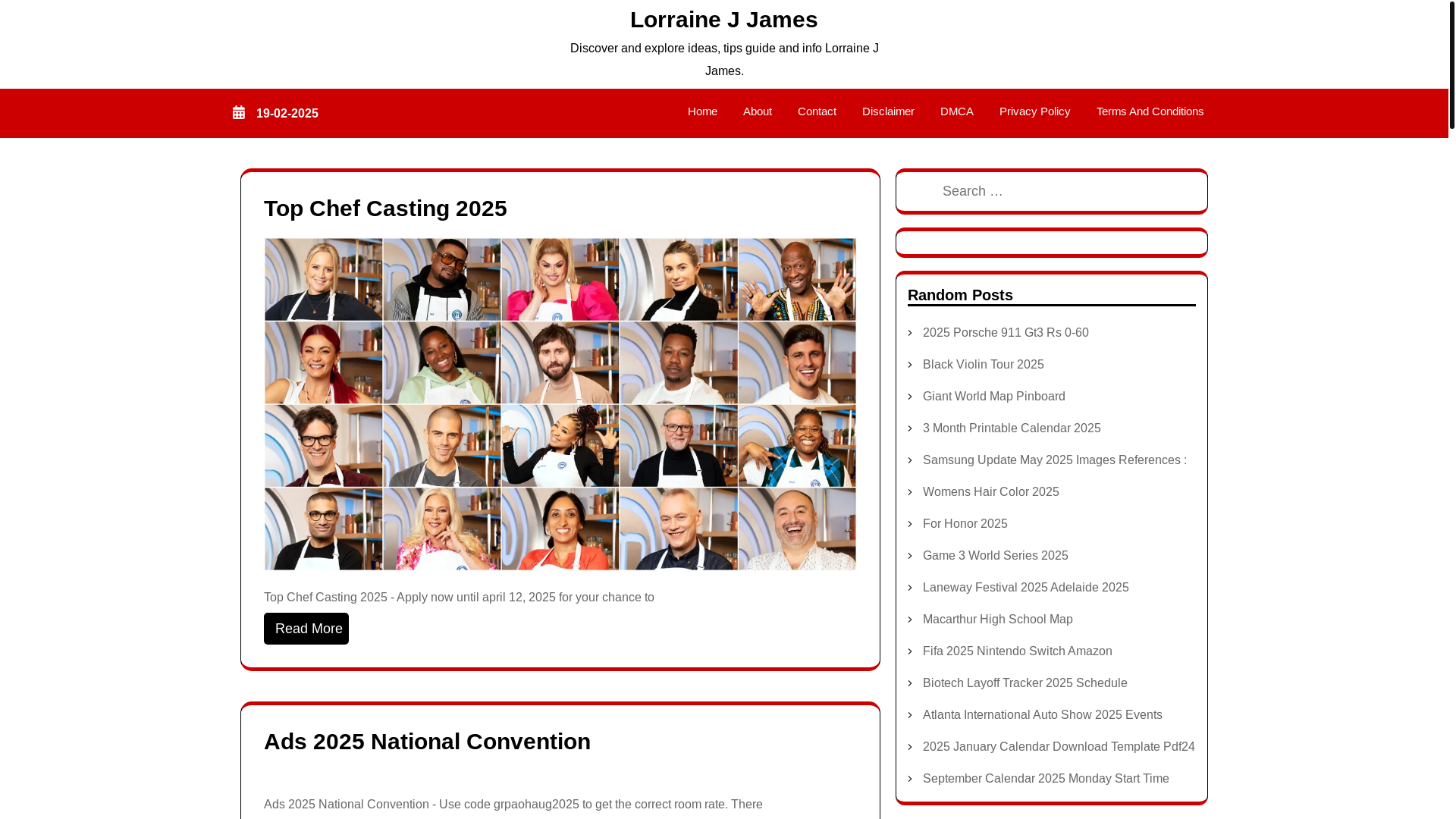 website screenshot of https://lorrainejjamesw.pages.dev/