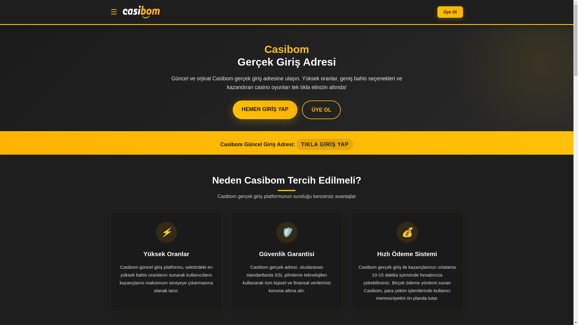 website screenshot of https://casibomoffficial.pages.dev/