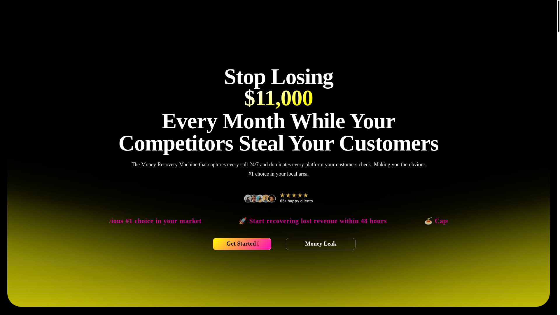 website screenshot of https://localaidomination.com/