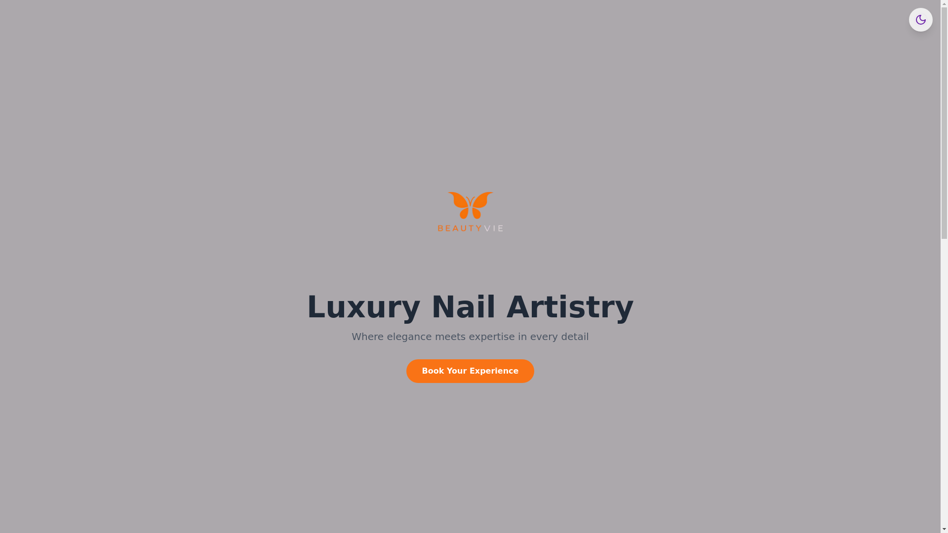 website screenshot of https://beautyvie.online/
