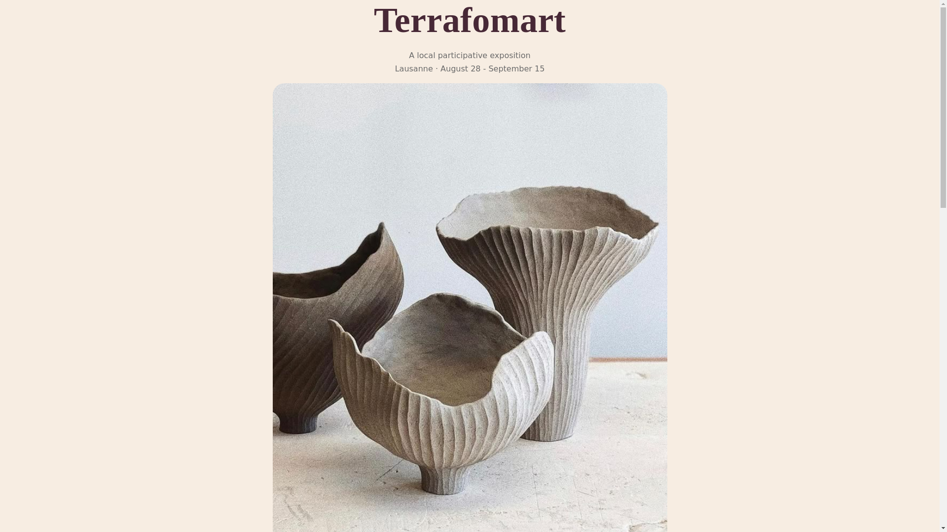 website screenshot of https://terraformart.site/