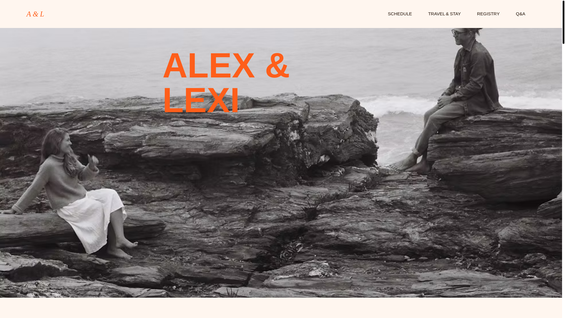 website screenshot of https://alex-and-lexi.com/