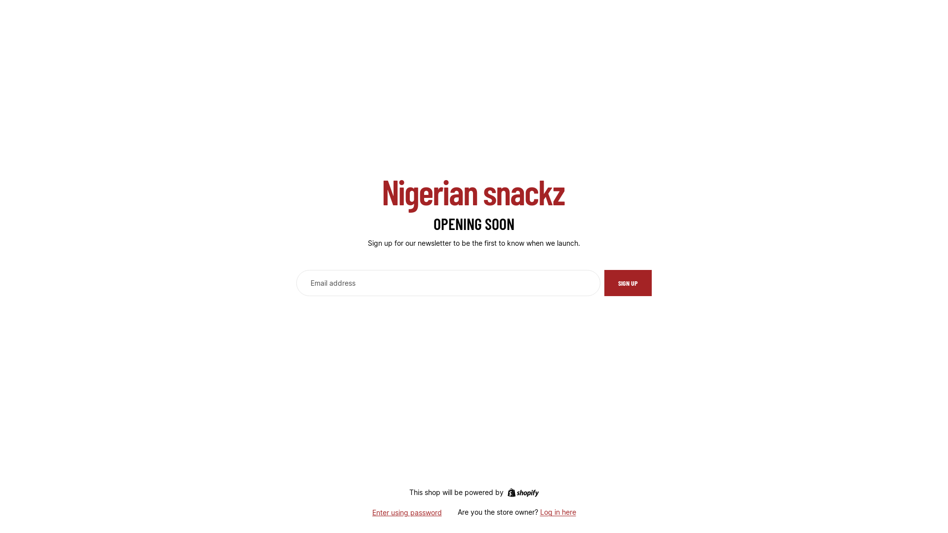 website screenshot of https://naijasnackseu.nl/