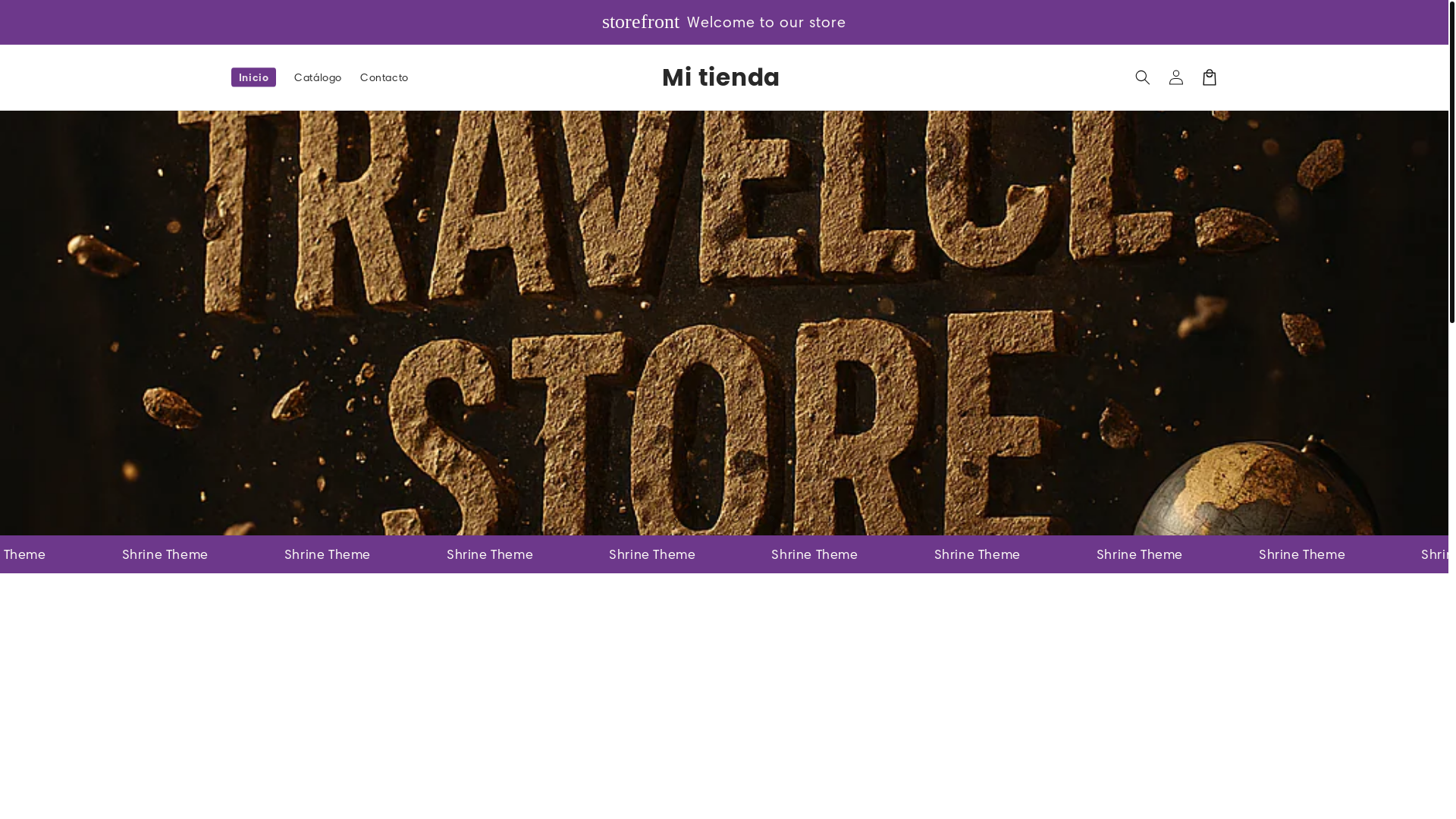 website screenshot of https://travelcl.store/