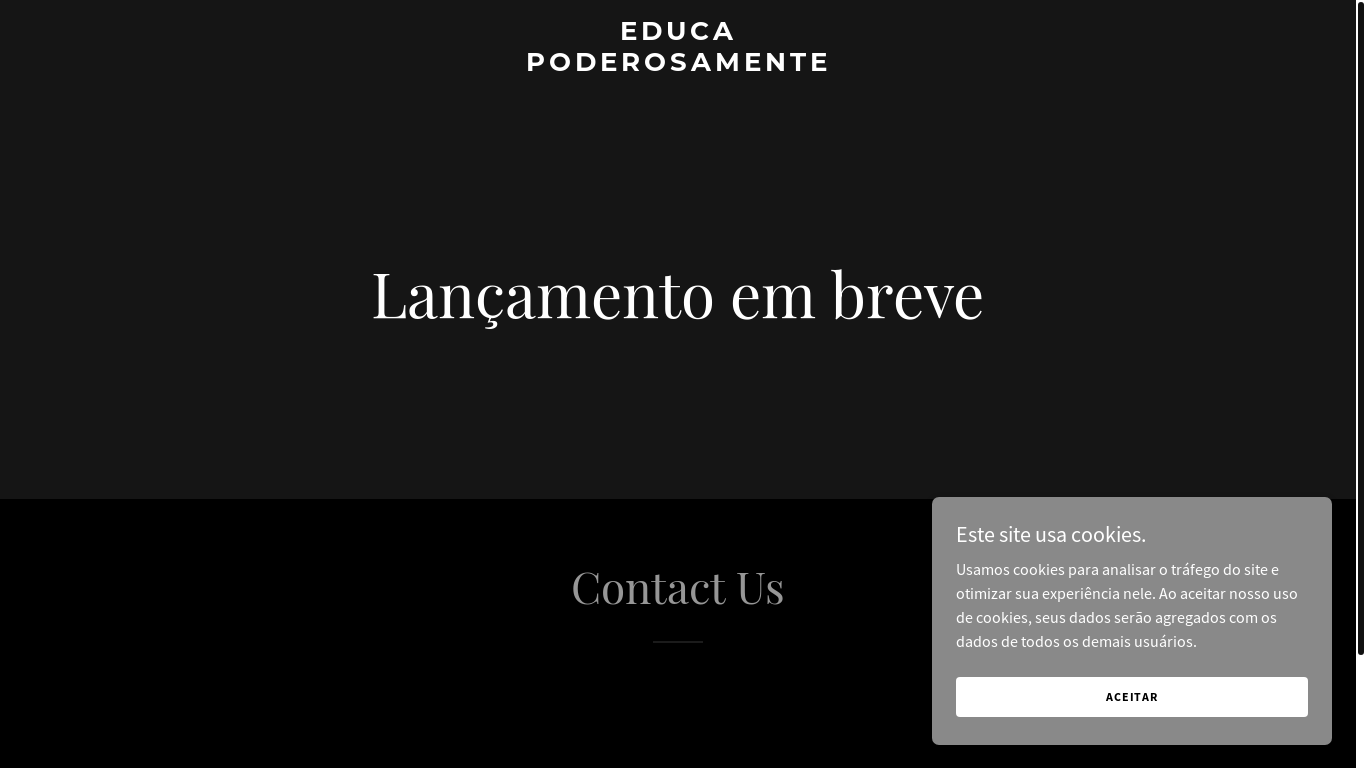 website screenshot of https://educapoderosamente.site/