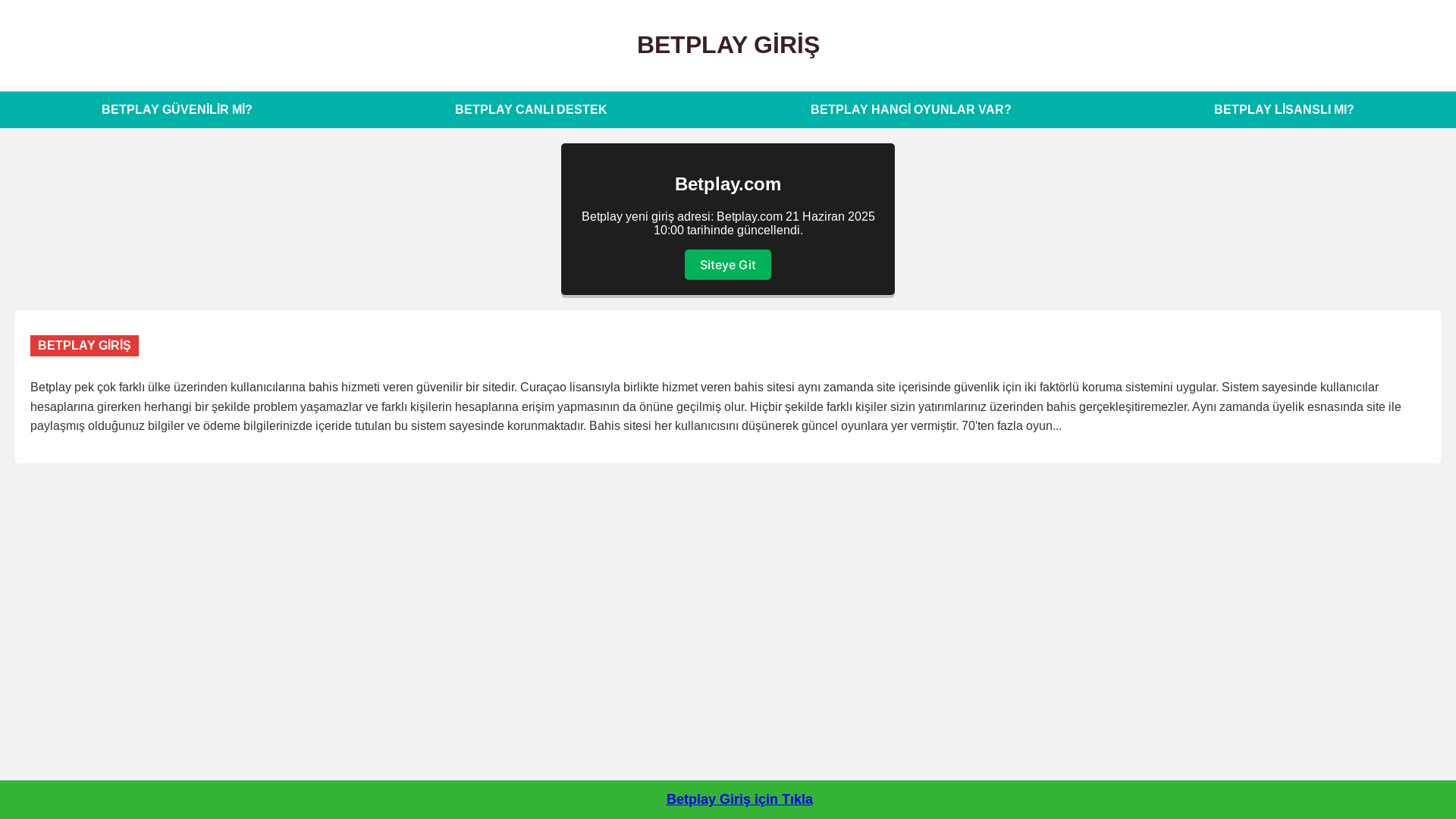 website screenshot of https://tr-betplay-giris.com/