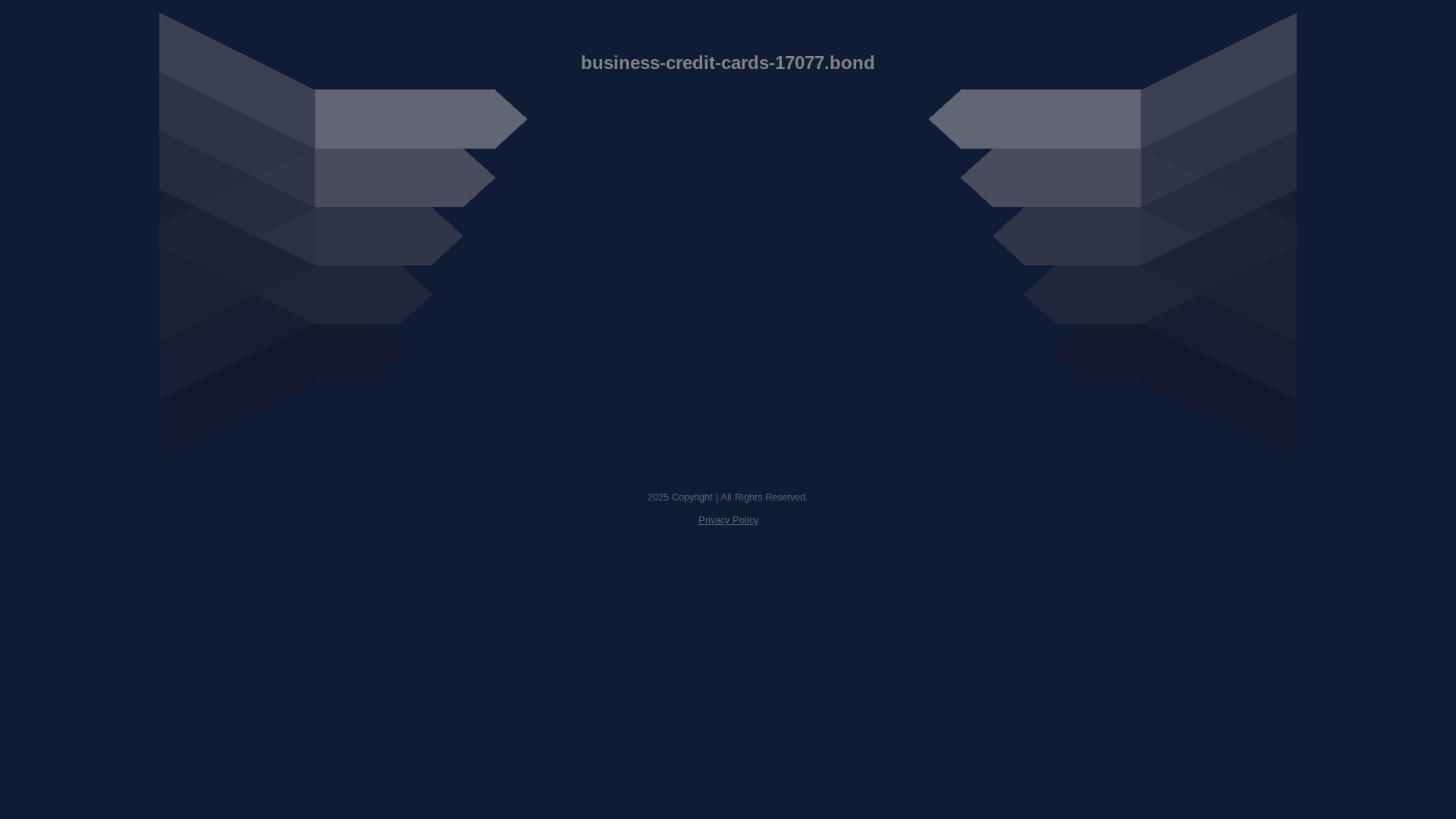 website screenshot of https://business-credit-cards-17077.bond/